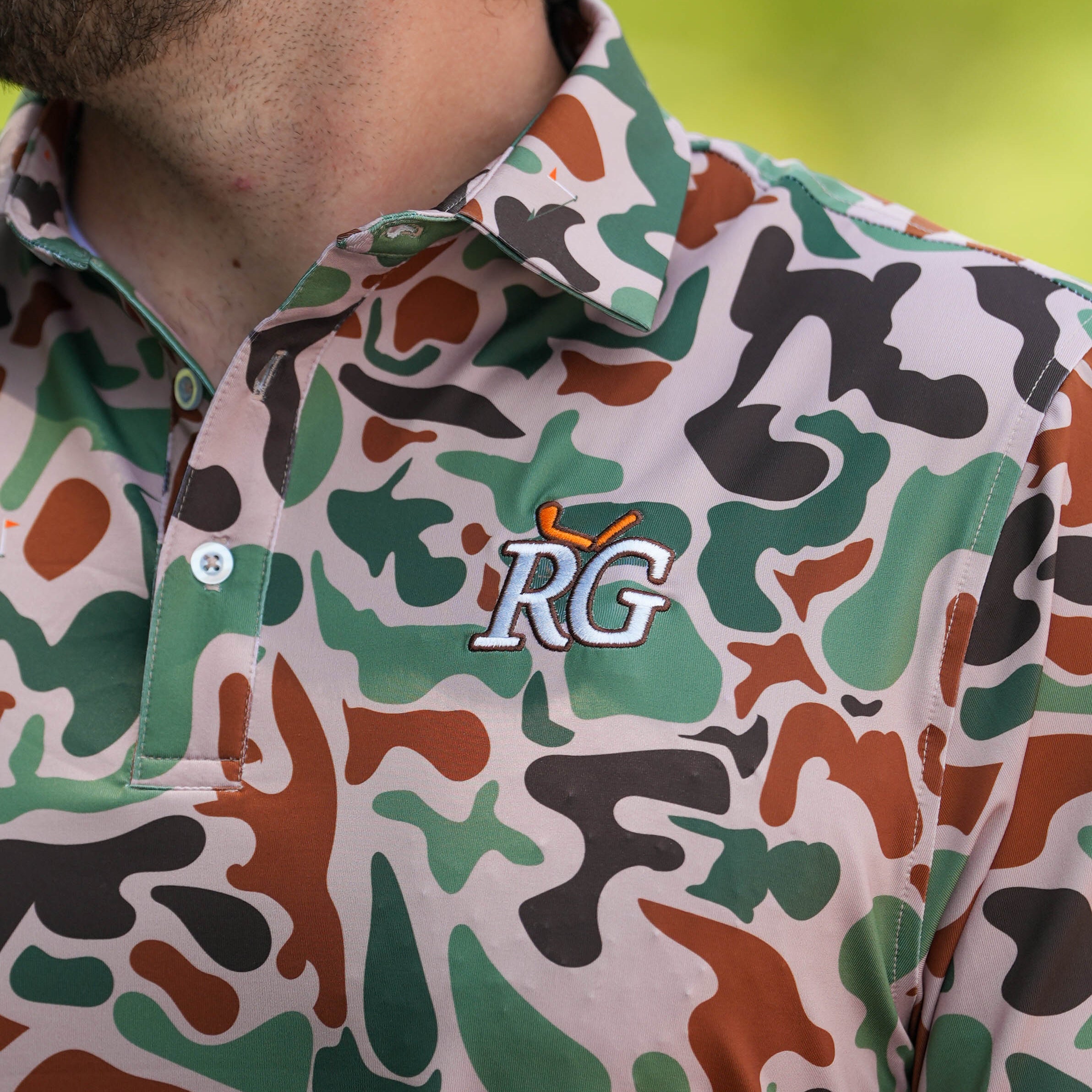 Bunker Camo RG Golf Polo
