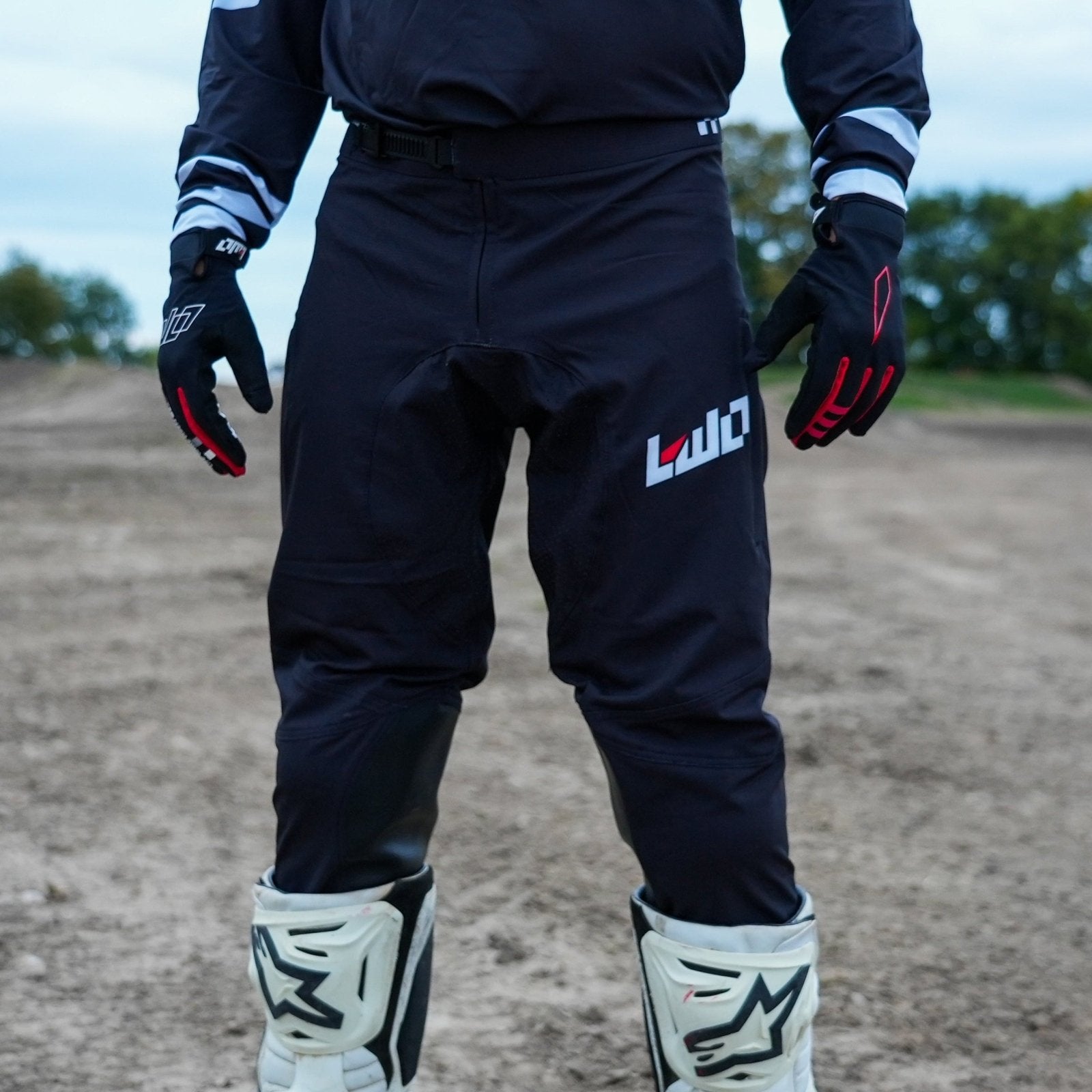 LWOGear Core Black Moto Pants