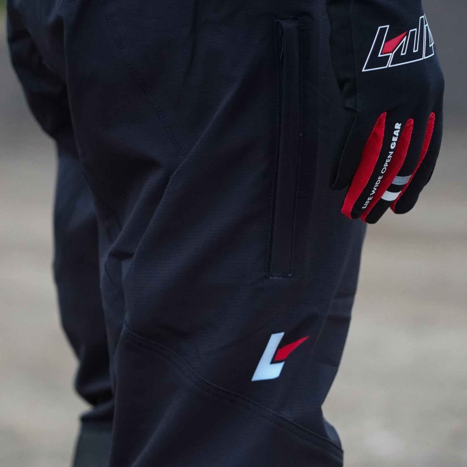 LWOGear Core Black Moto Pants