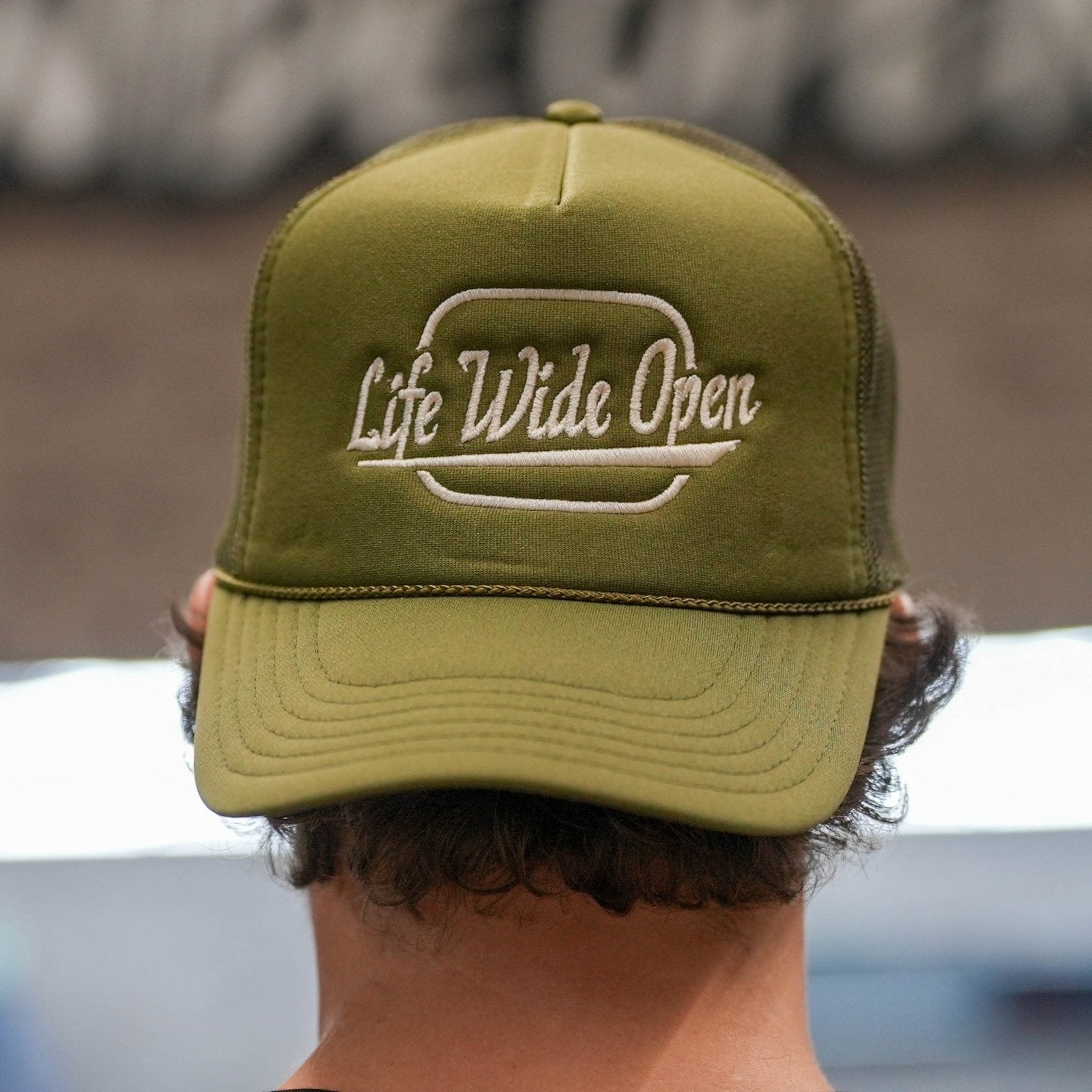 LWO Olive Trucker Hat