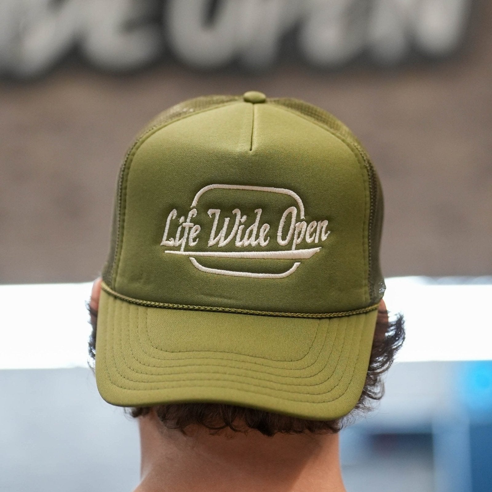 LWO Olive Trucker Hat