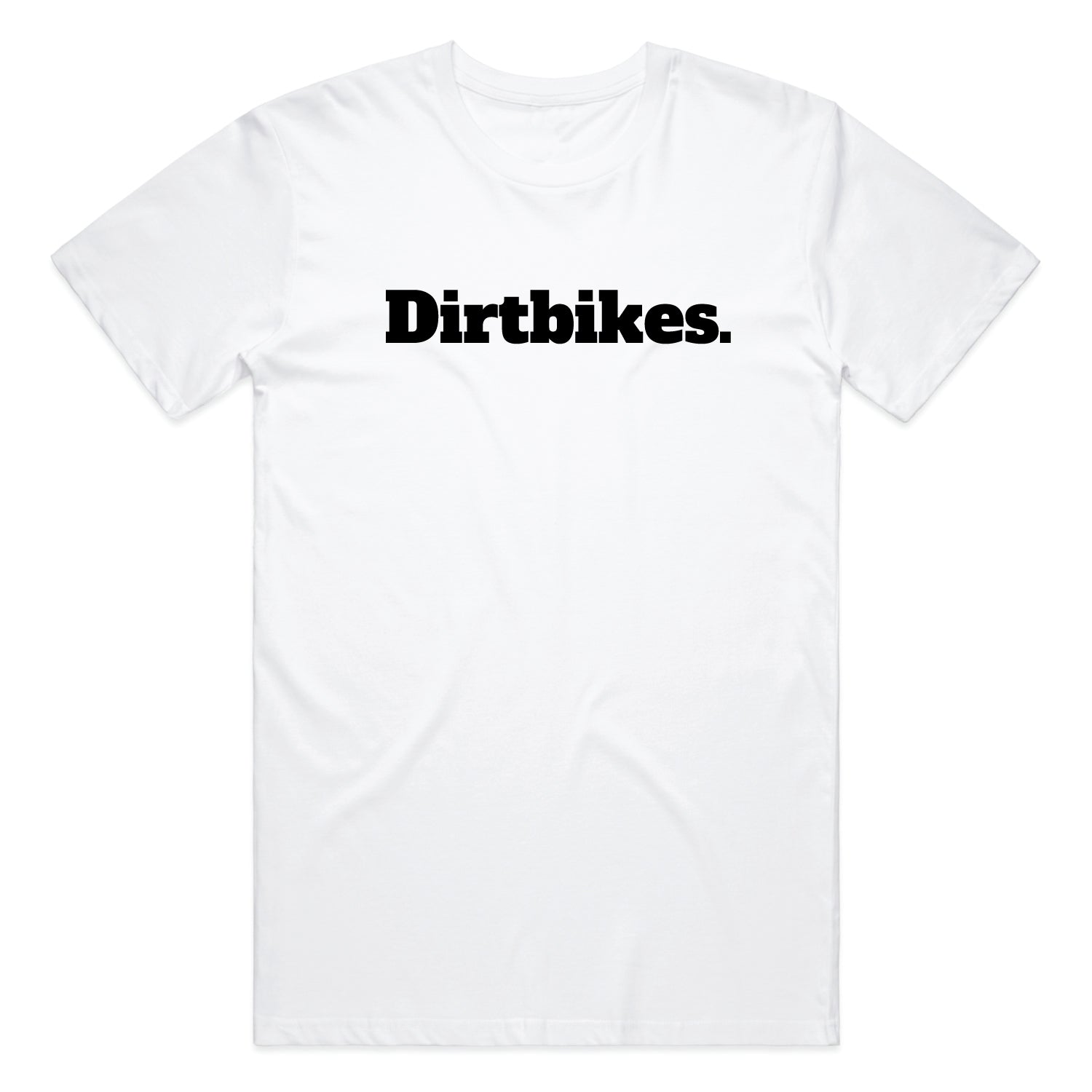 White Dirtbikes. T-shirt