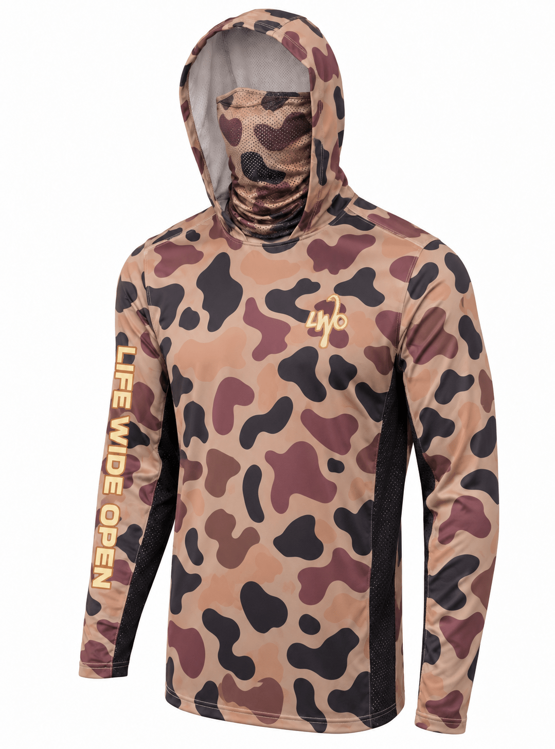 Duck Camo Lightweight Fishing Hoodie