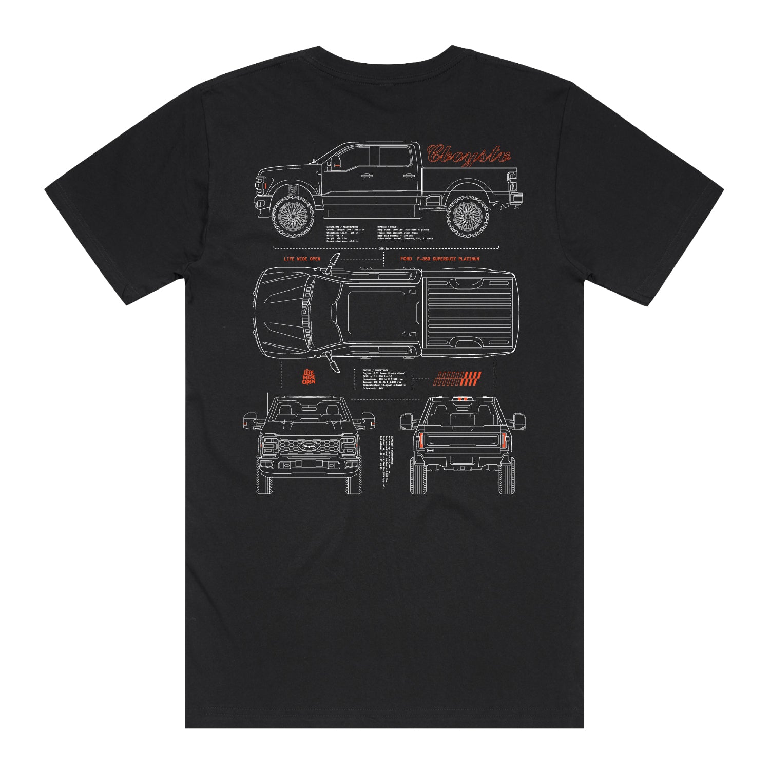 F350 Tech Spec Tee