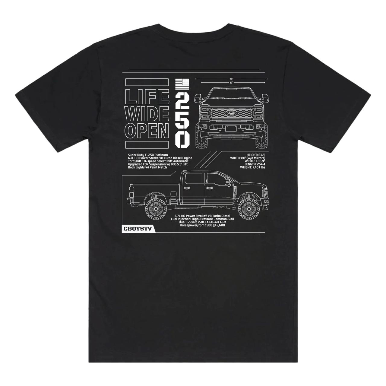 F250 Tech Spec Tee