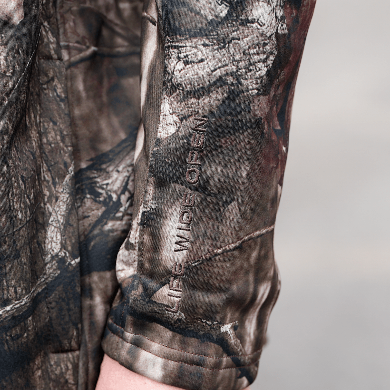 Freedom Outdoors Camo Quarter Zip Hoodie