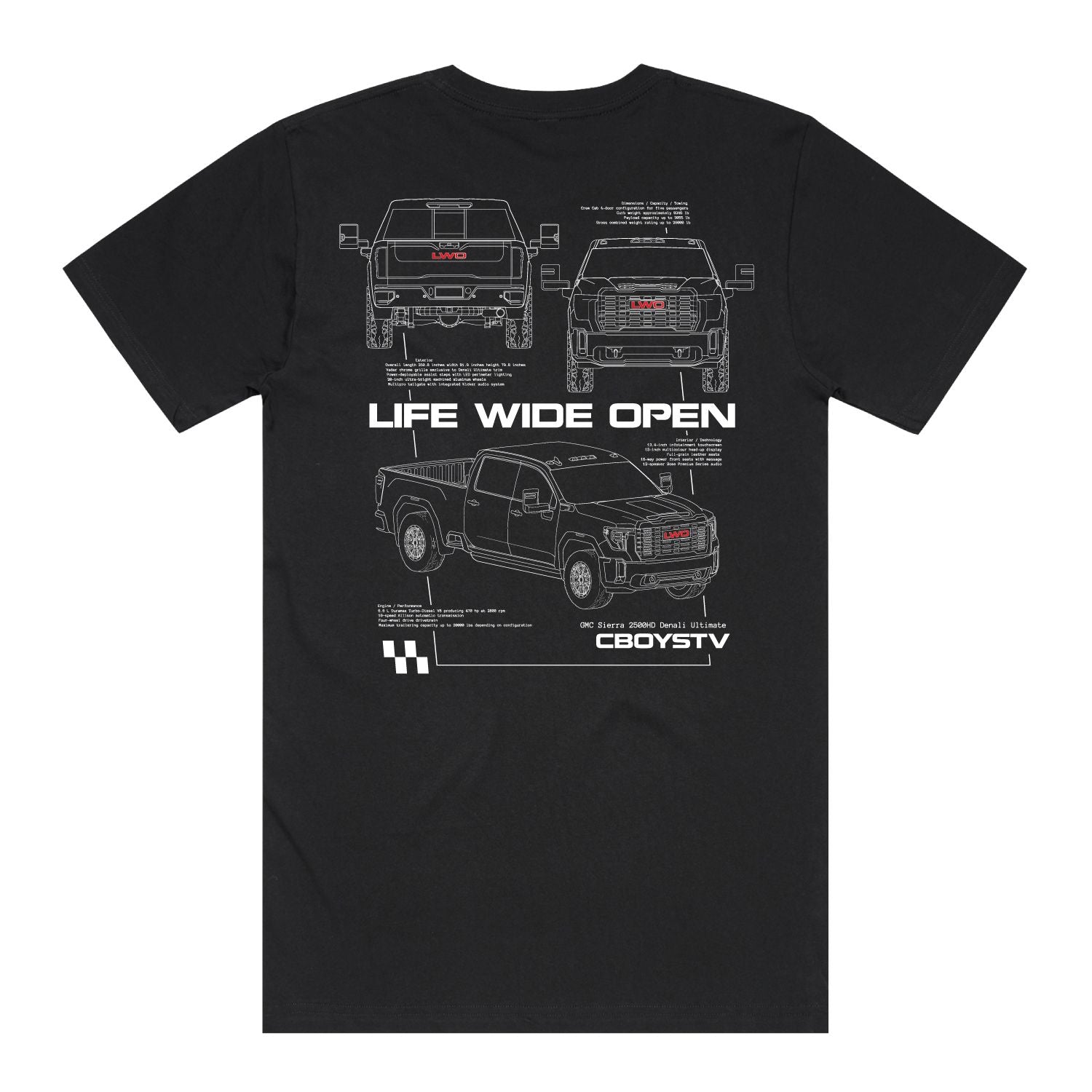 GMC Tech Spec Tee
