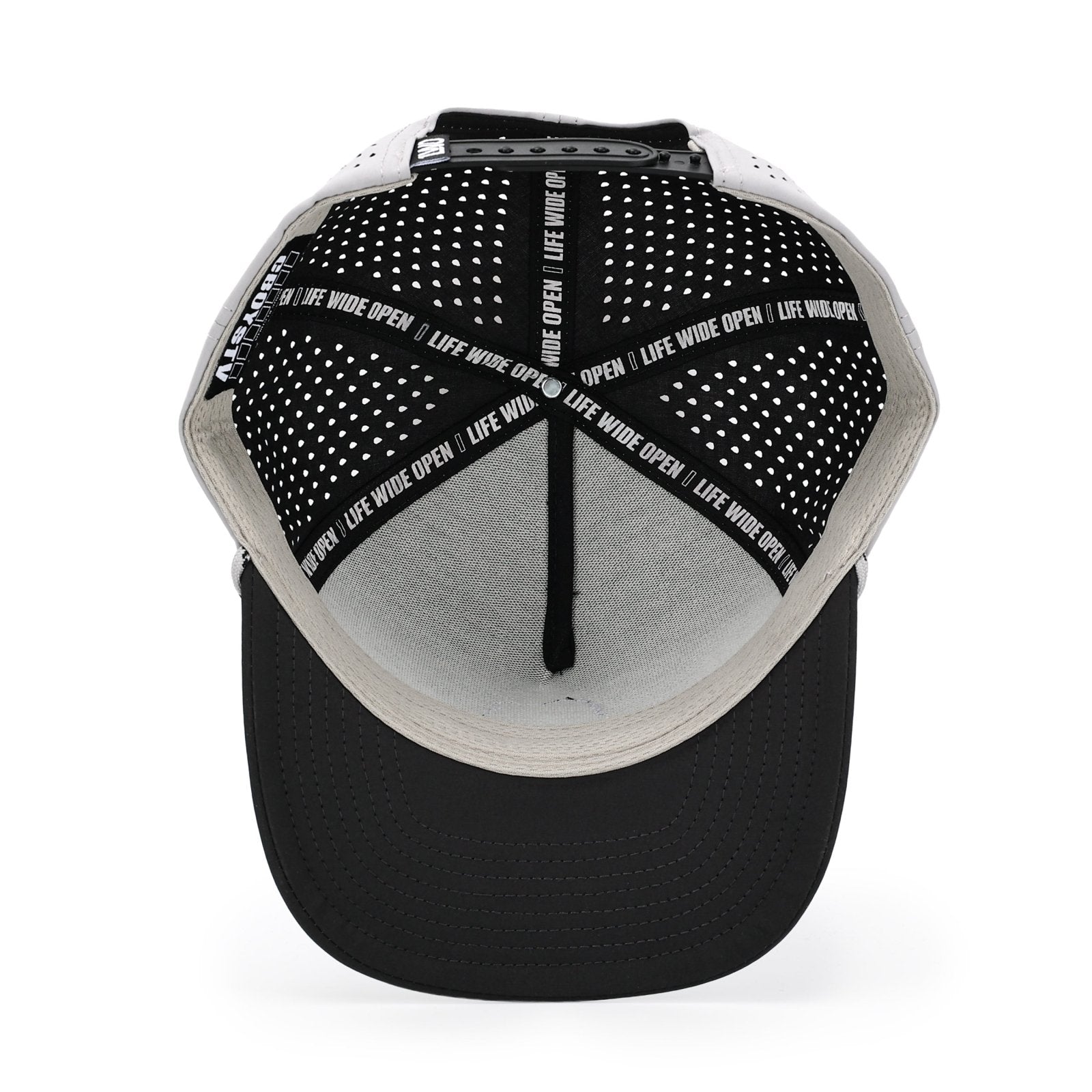 Greyscale Rope Performance Snapback