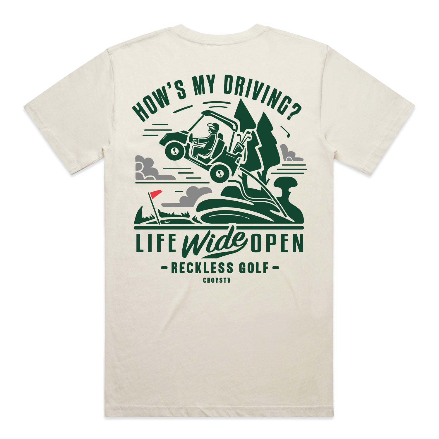 How's My Driving Tee