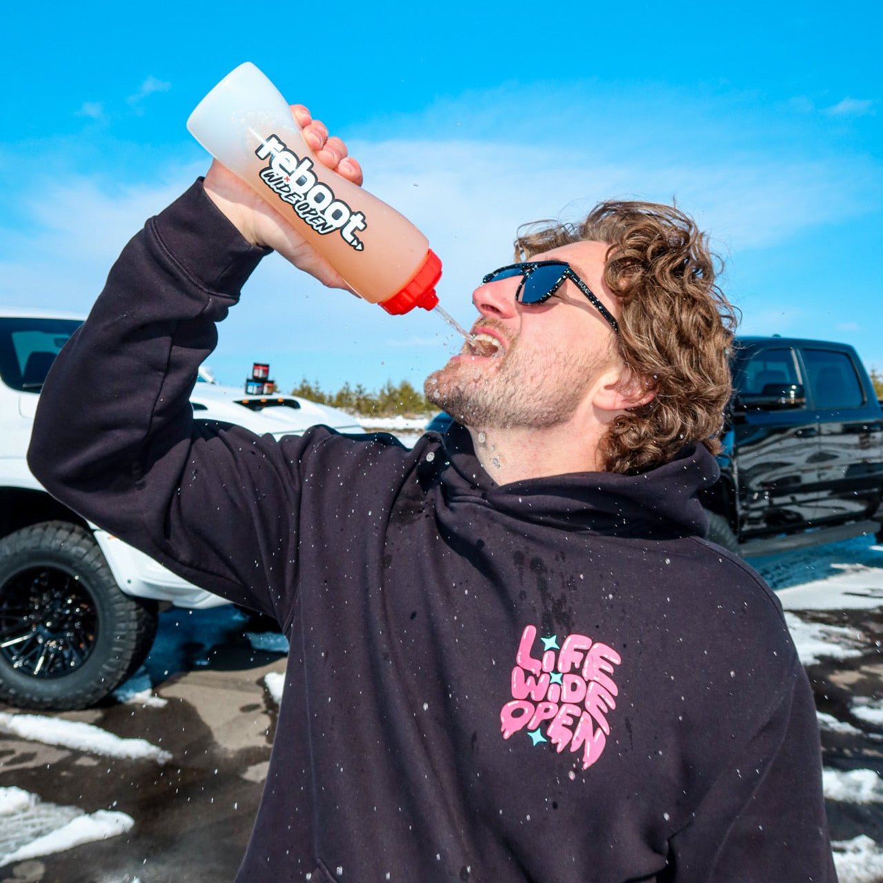 Reboot Wide Open - Raspberry Iced Tea