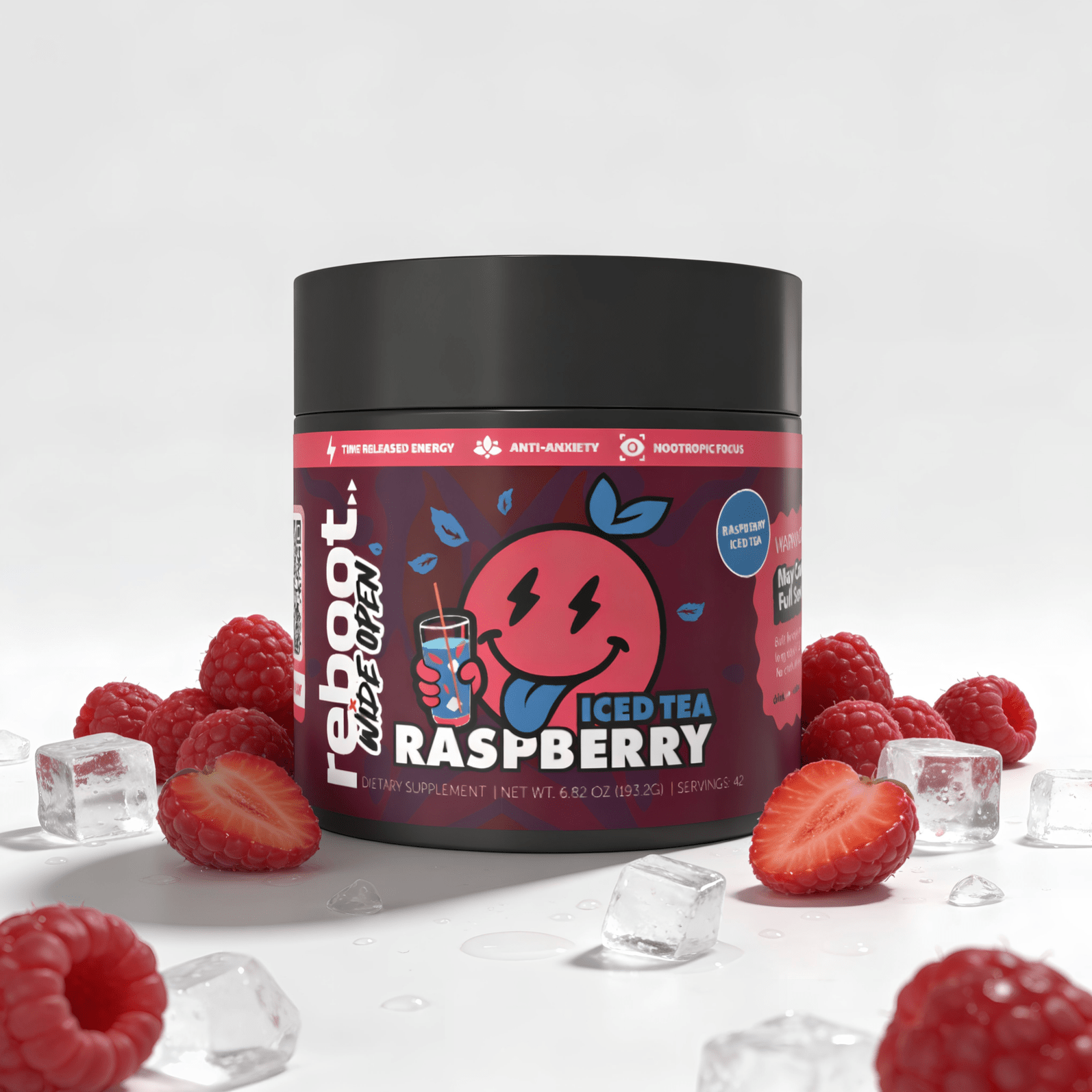 Reboot Wide Open - Raspberry Iced Tea