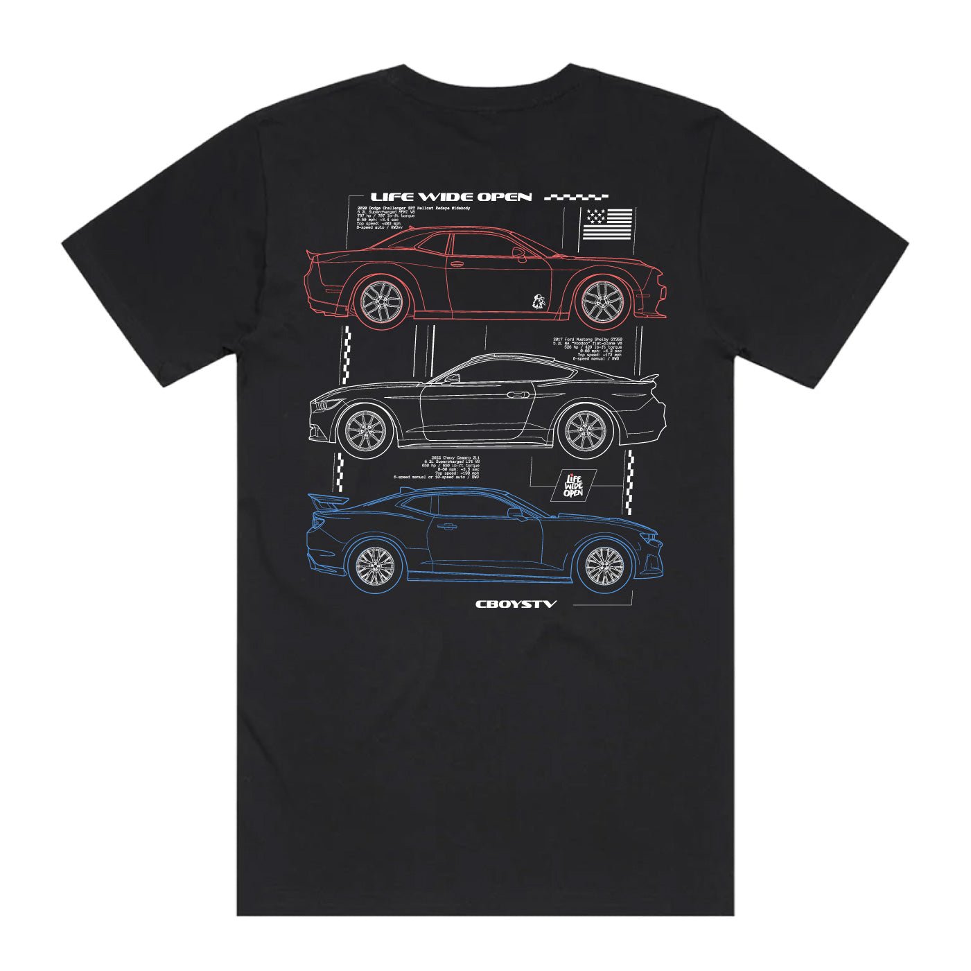 American Muscle Spec Tee