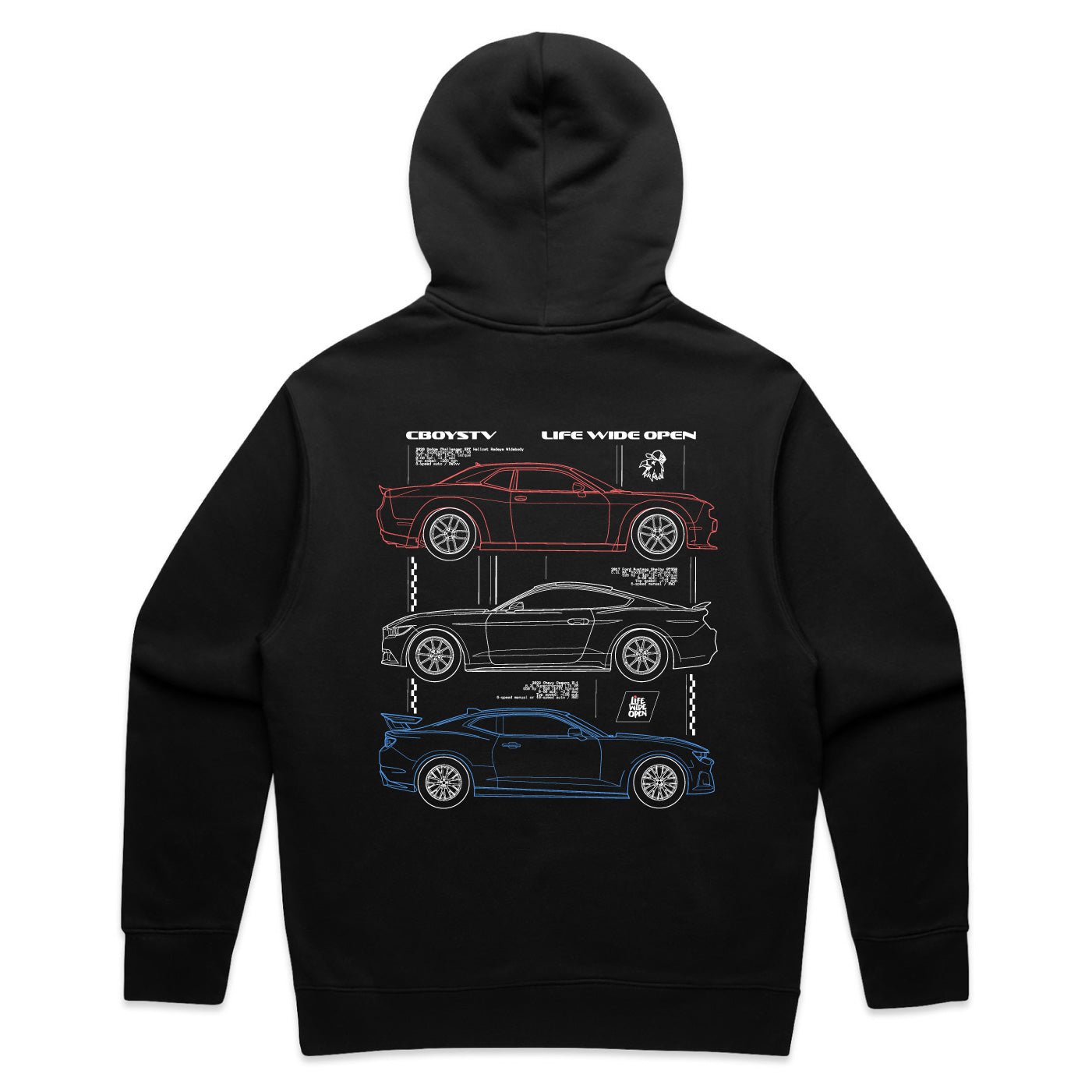 American Muscle Spec Hoodie