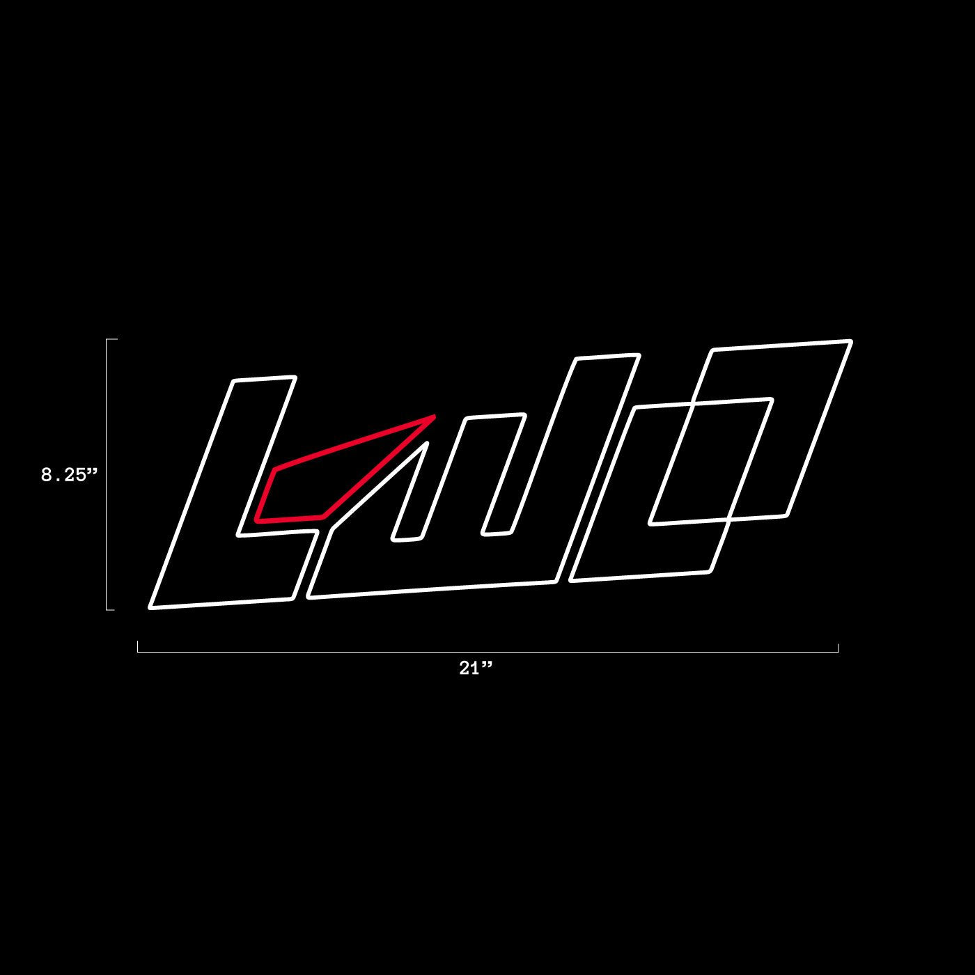 LED LWOGear Sign