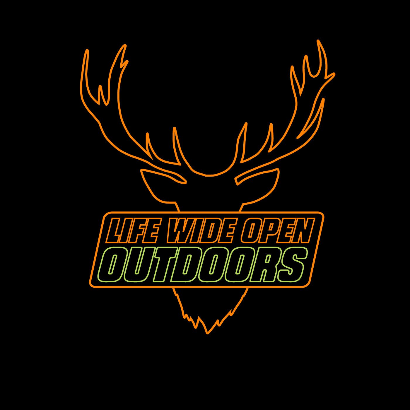 LED Hunting Camp Sign