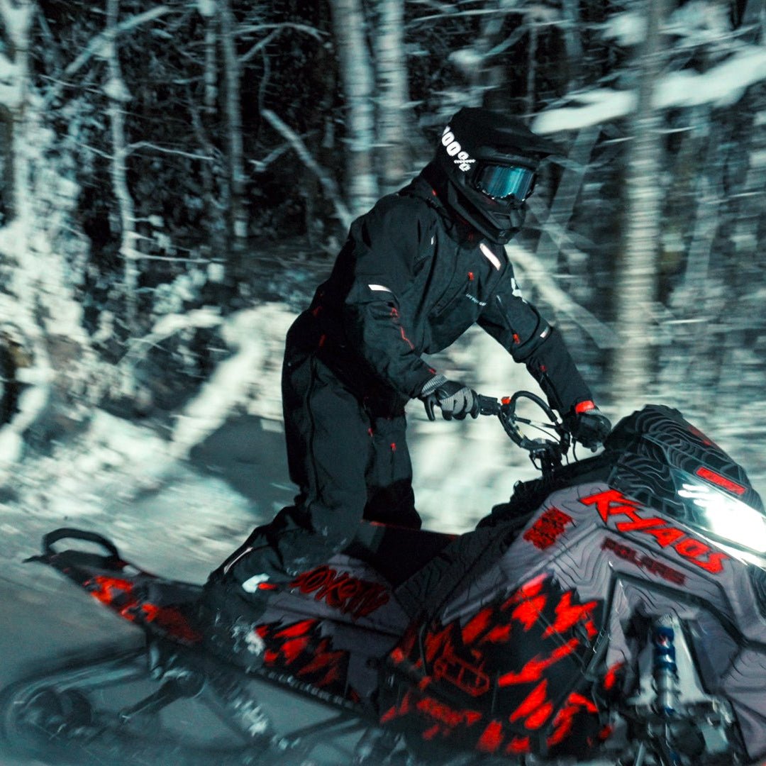 Black and Grey Mono Suit