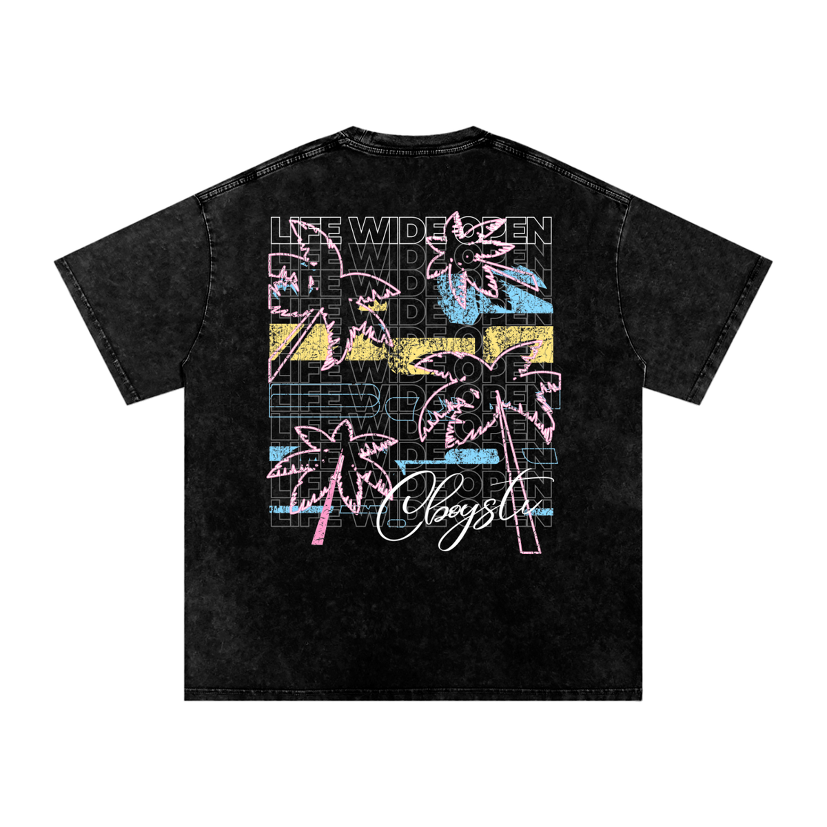 LWO Palms Mineral Wash Tee