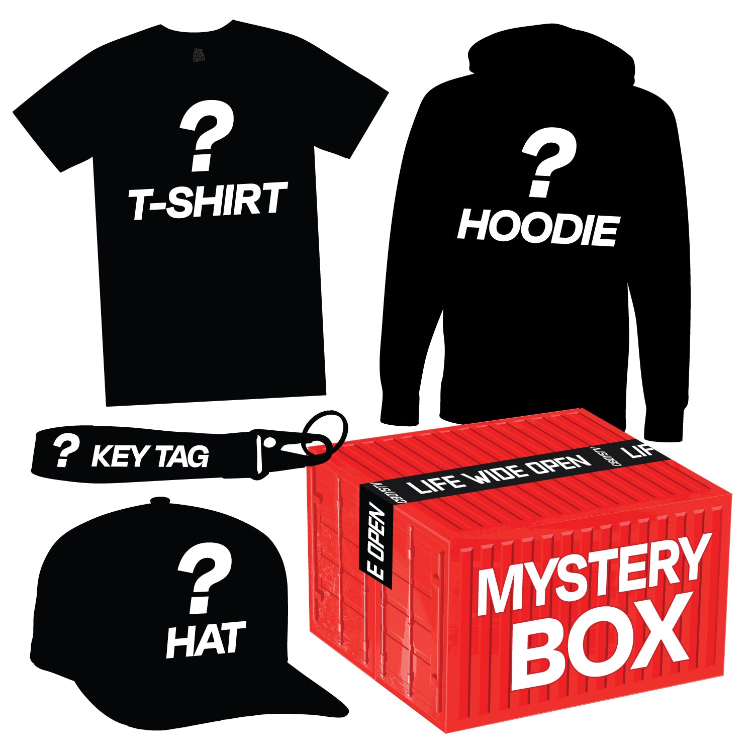 Wide Open Mystery Box