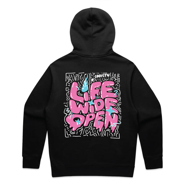 トップス THE BLACK EYE PATCH OG SLIME HWC HOODIE BEPFW24CS26_01_BLK_1200x1200.