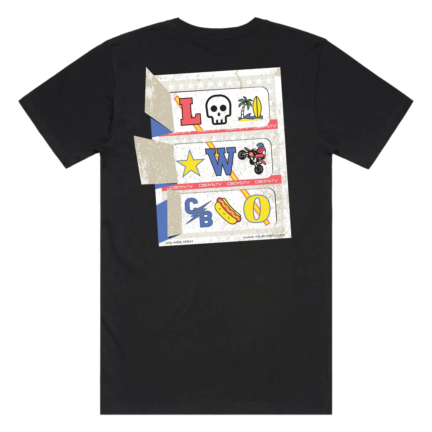 Pull Tab Tee
