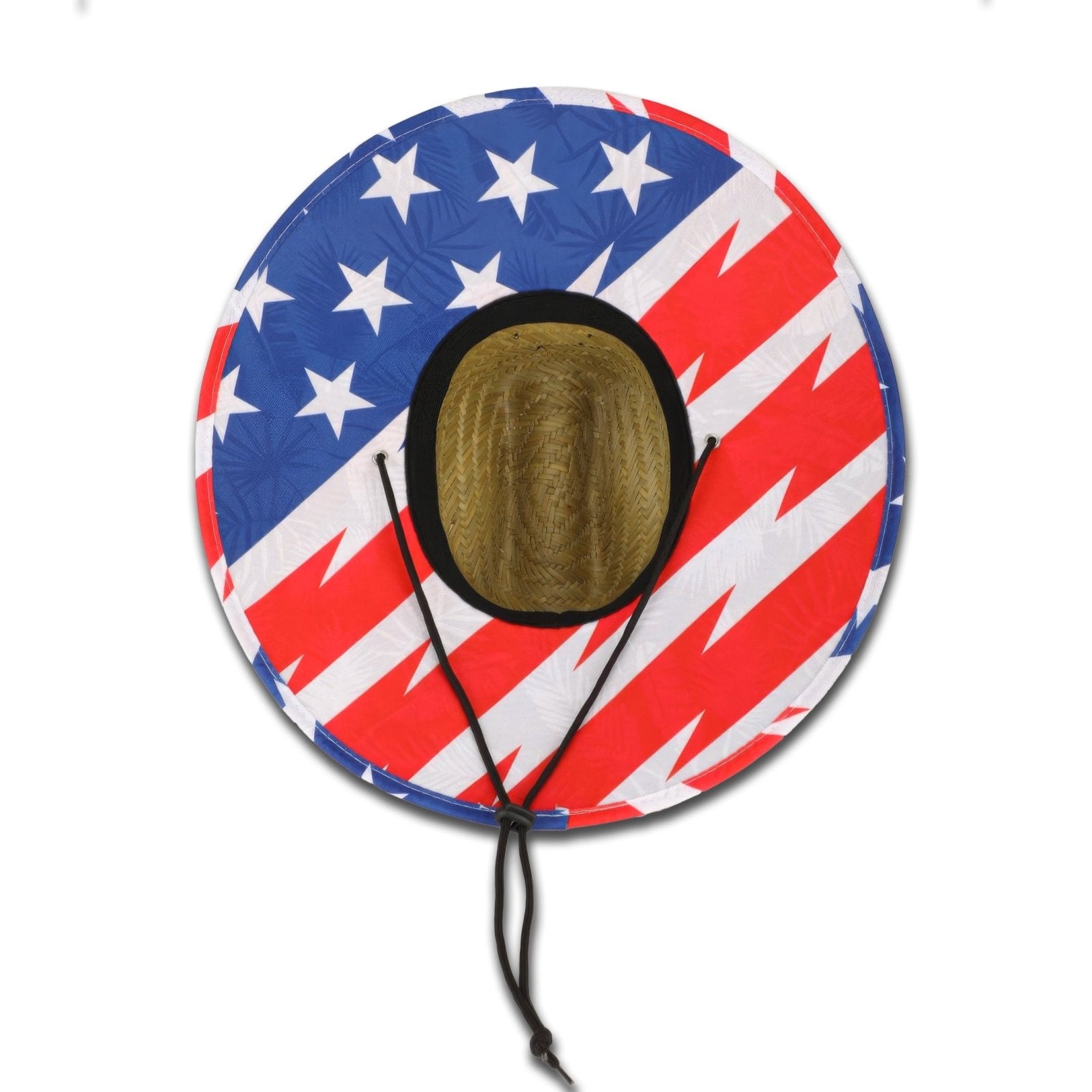 Stars & Stripes Straw Hat