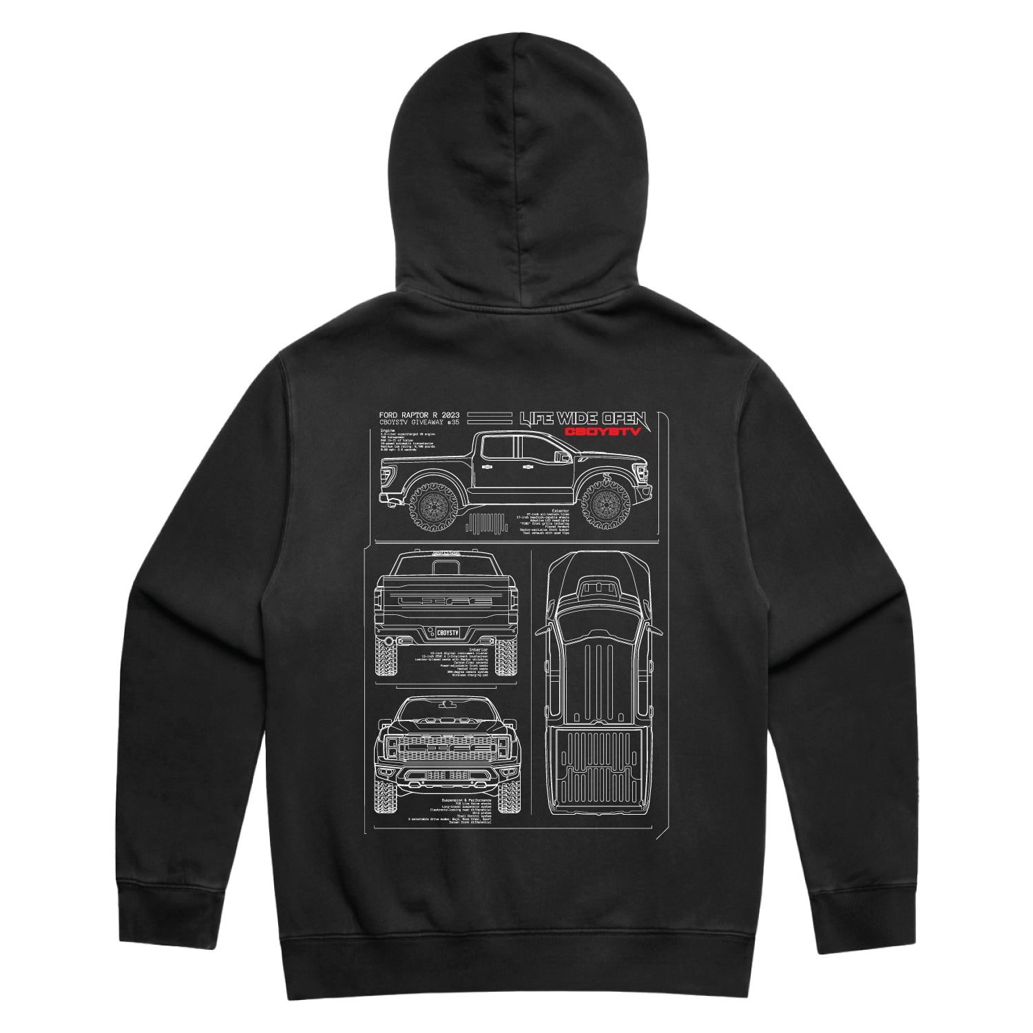 Raptor R Tech Spec Hoodie