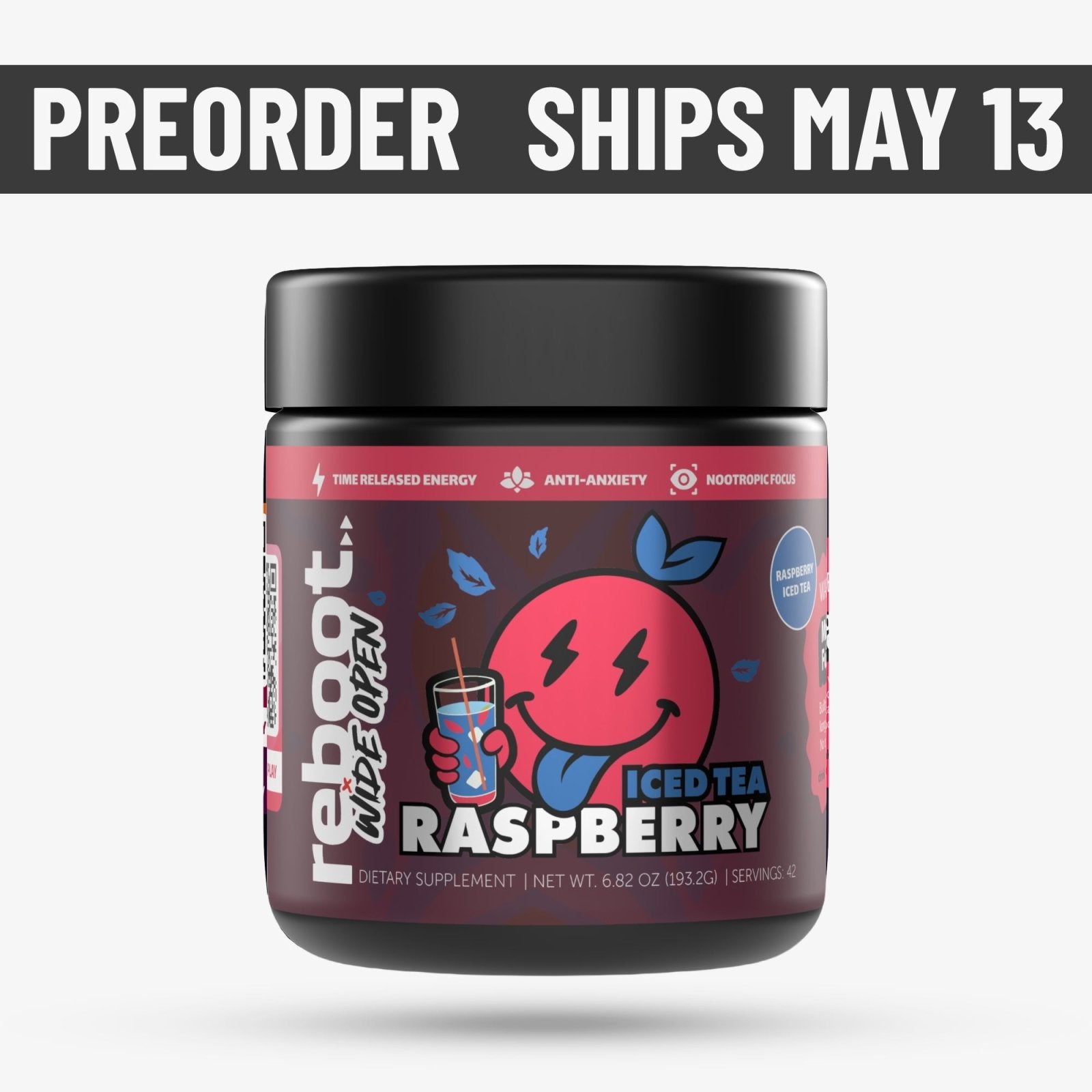 Reboot Wide Open - Raspberry Iced Tea