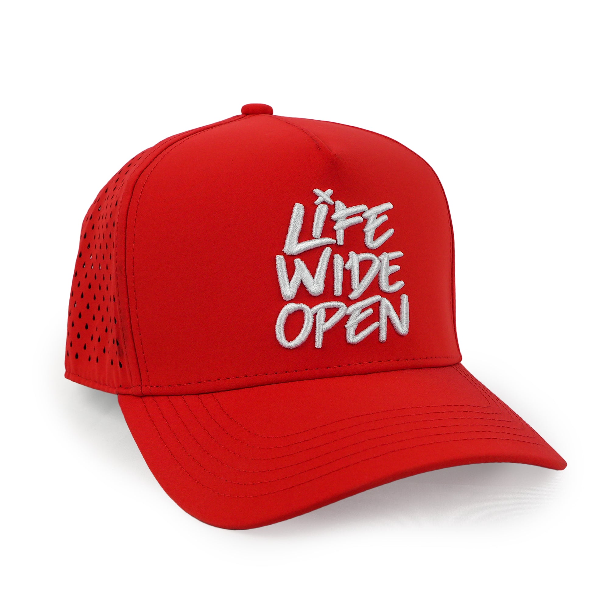 RED LWO Embroidery Hat