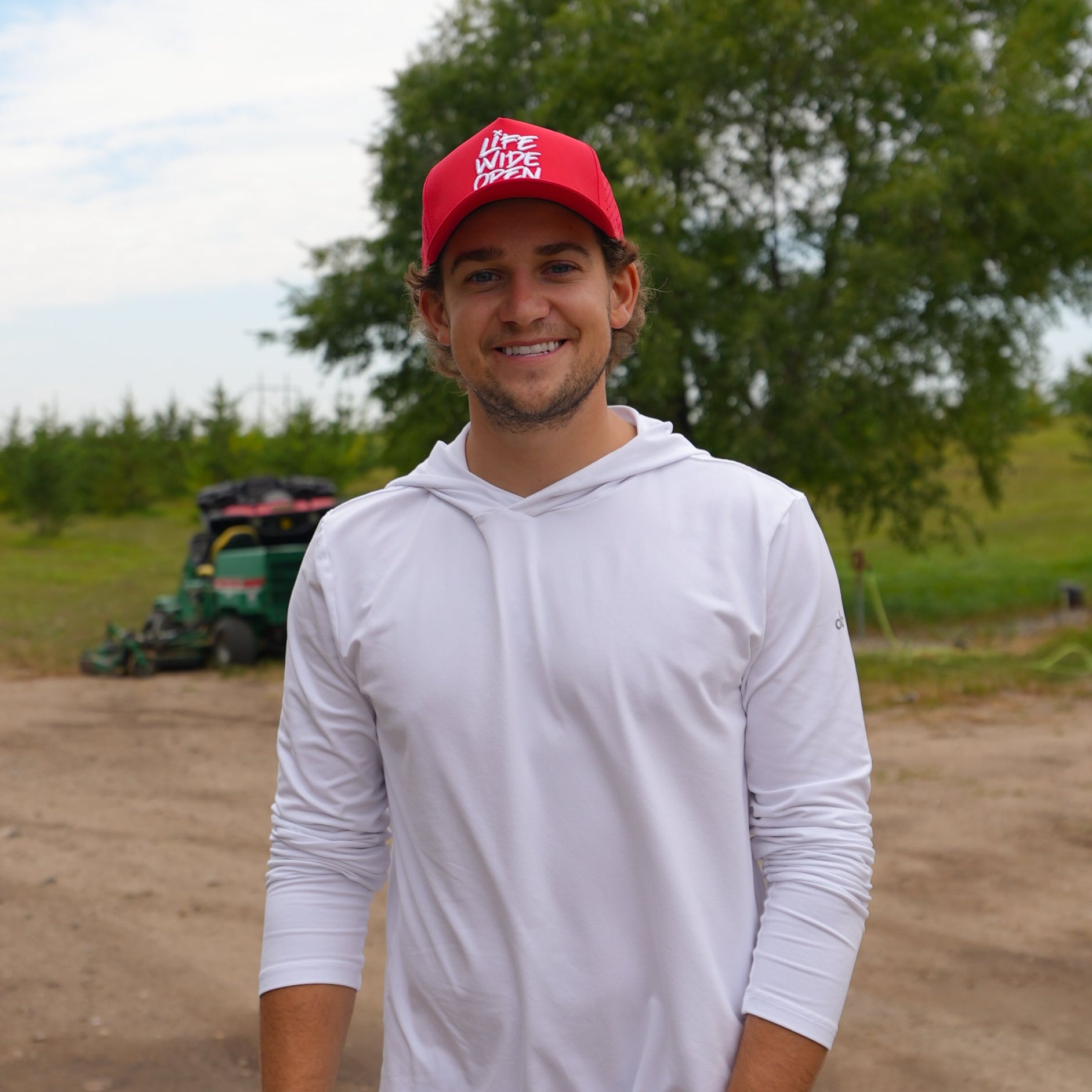 RED LWO Embroidery Hat
