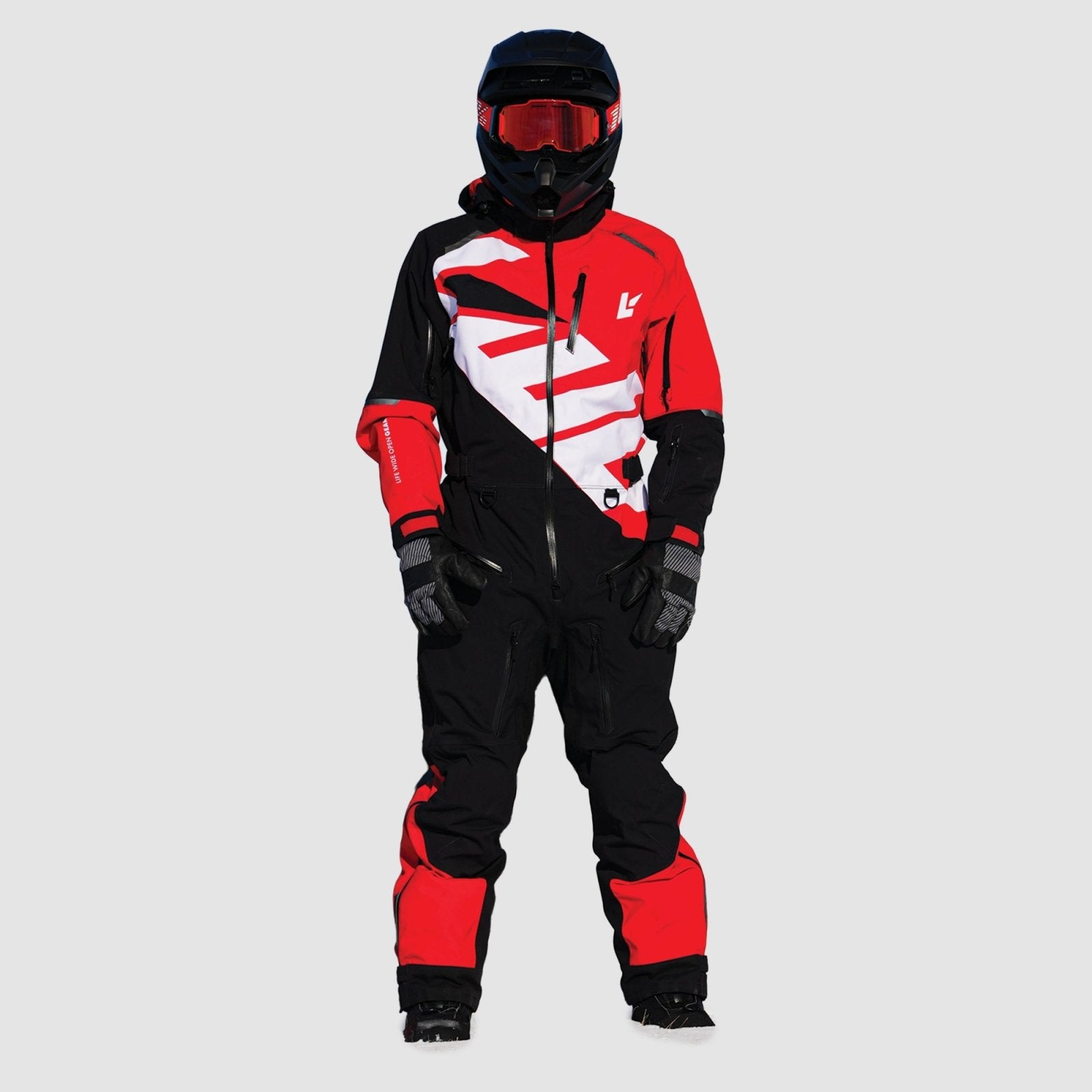Aura Red Mono suit