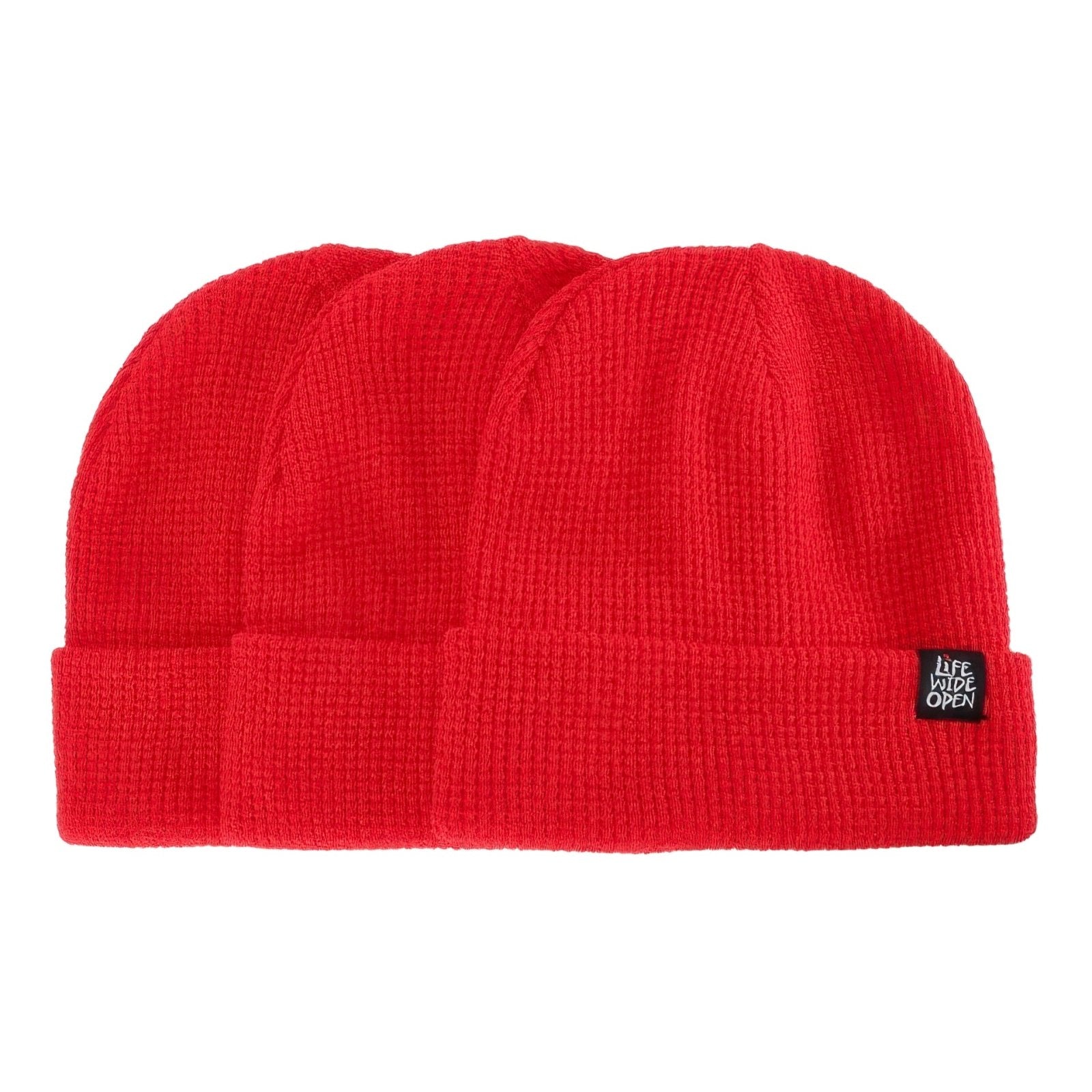 Red Waffle LWO Beanie