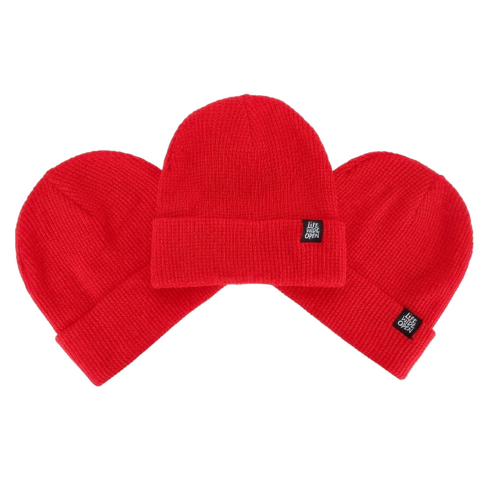 Red Waffle LWO Beanie