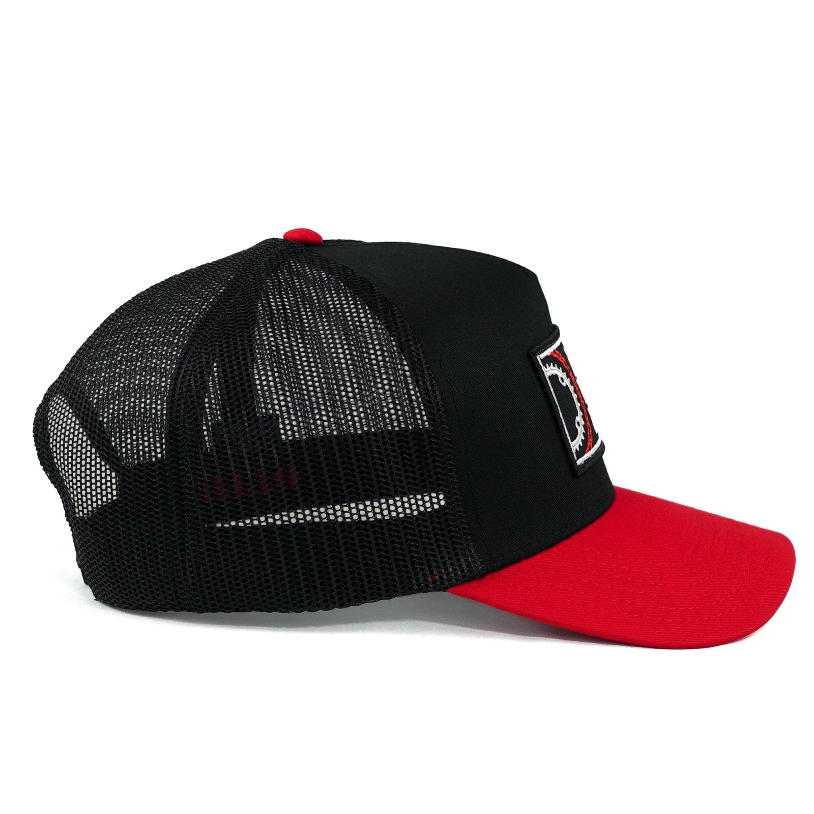 Chain & Sprocket RED Brim Hat