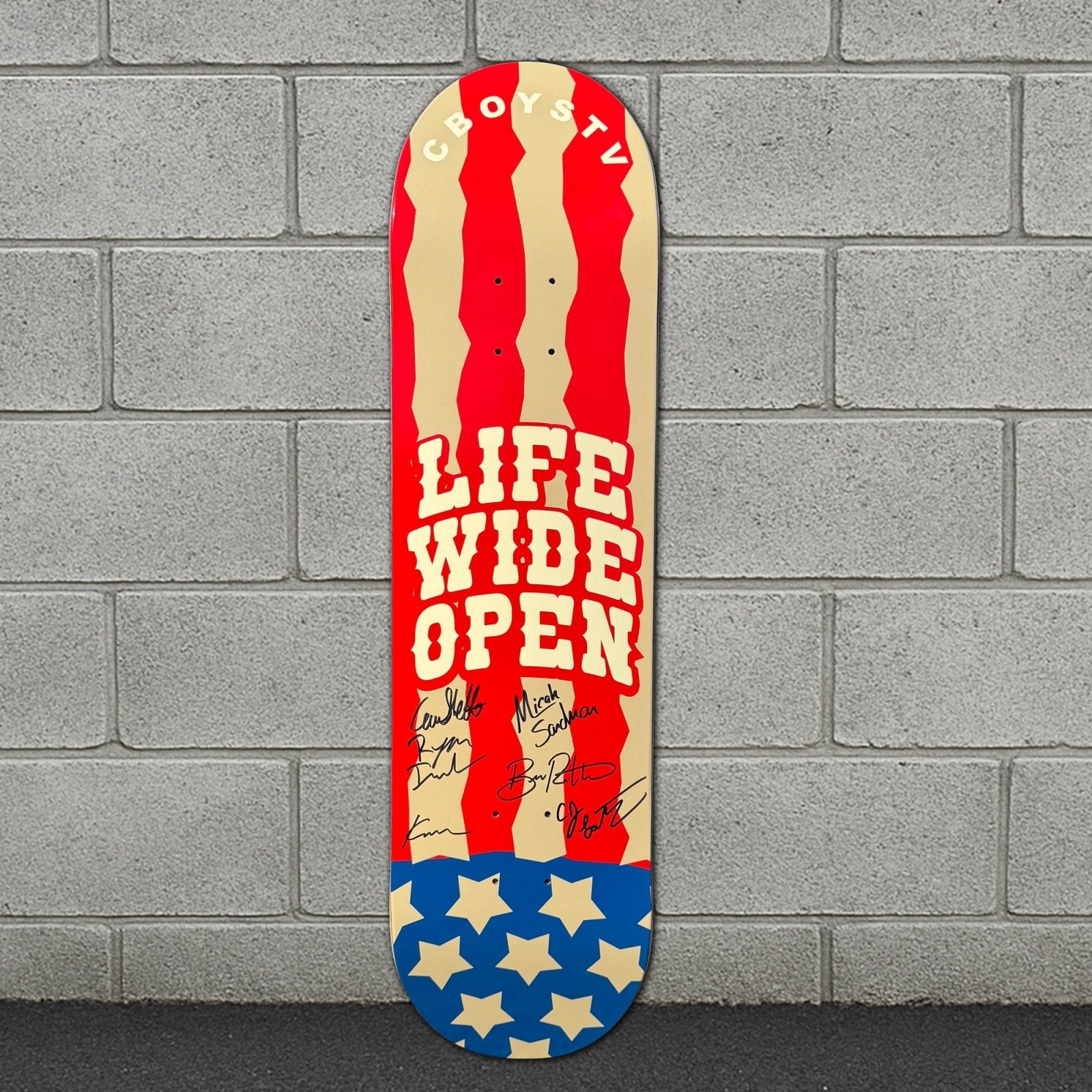 Signed LWO Skate Deck