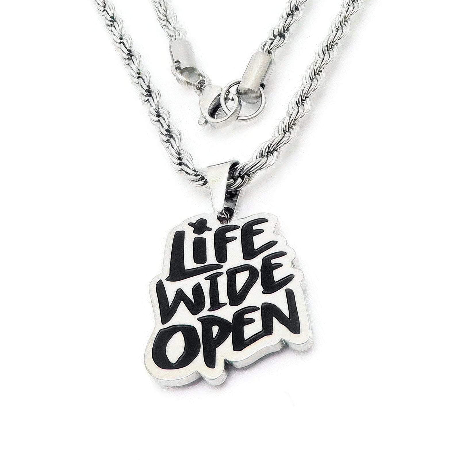 Silver Life Wide Open Rope Chain