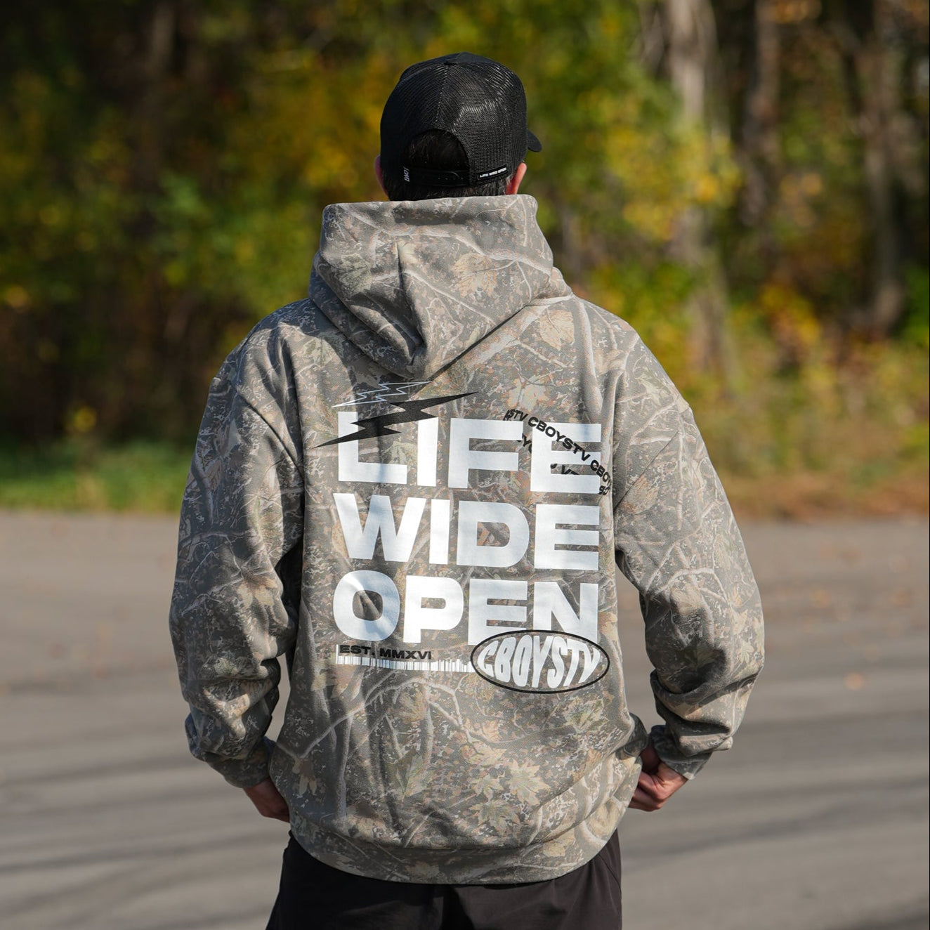 Deadwood Steeze Camo Hoodie