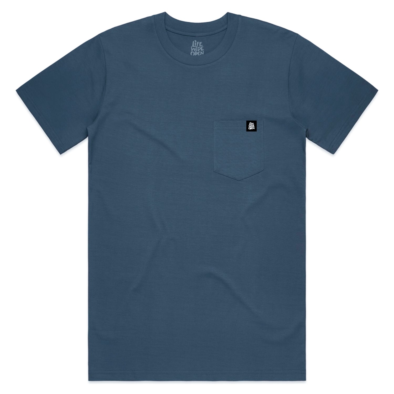 Petrol Blue Pocket T-shirt