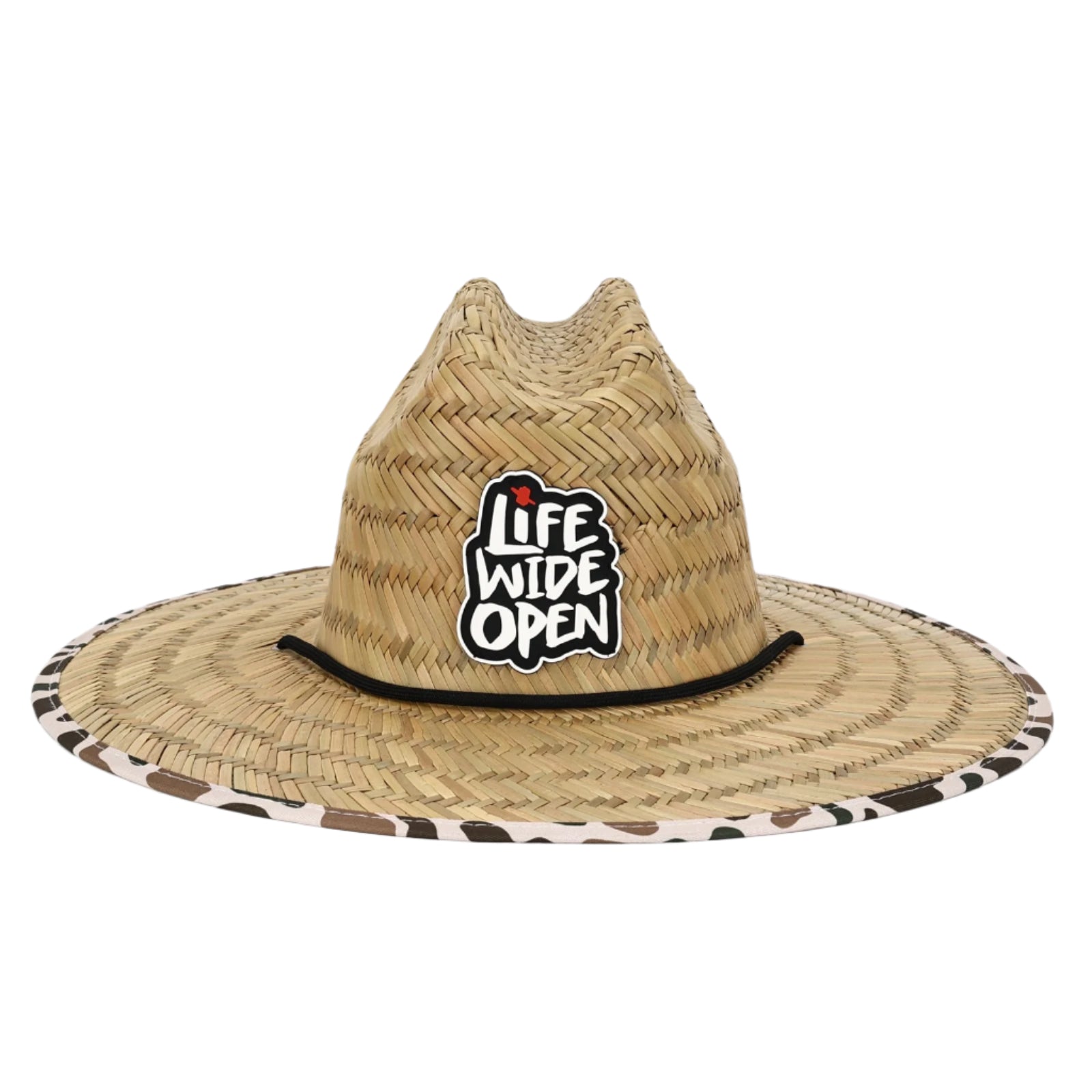Duck Camo Straw Hat