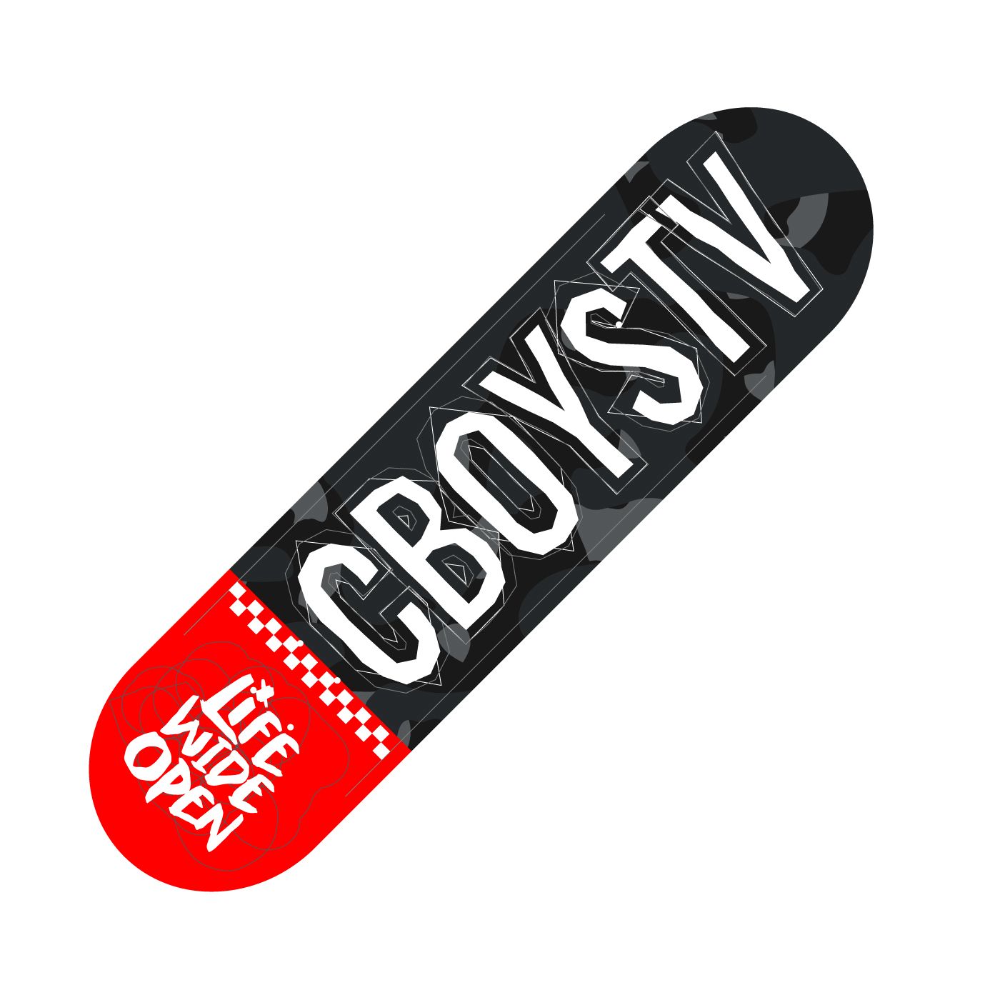 Signed LWO Skate Deck V2