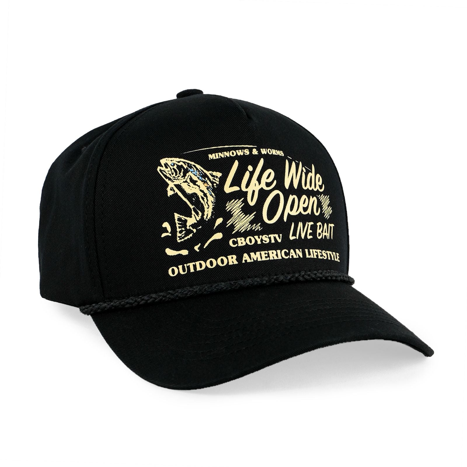 Bait and Tackle Rope Hat