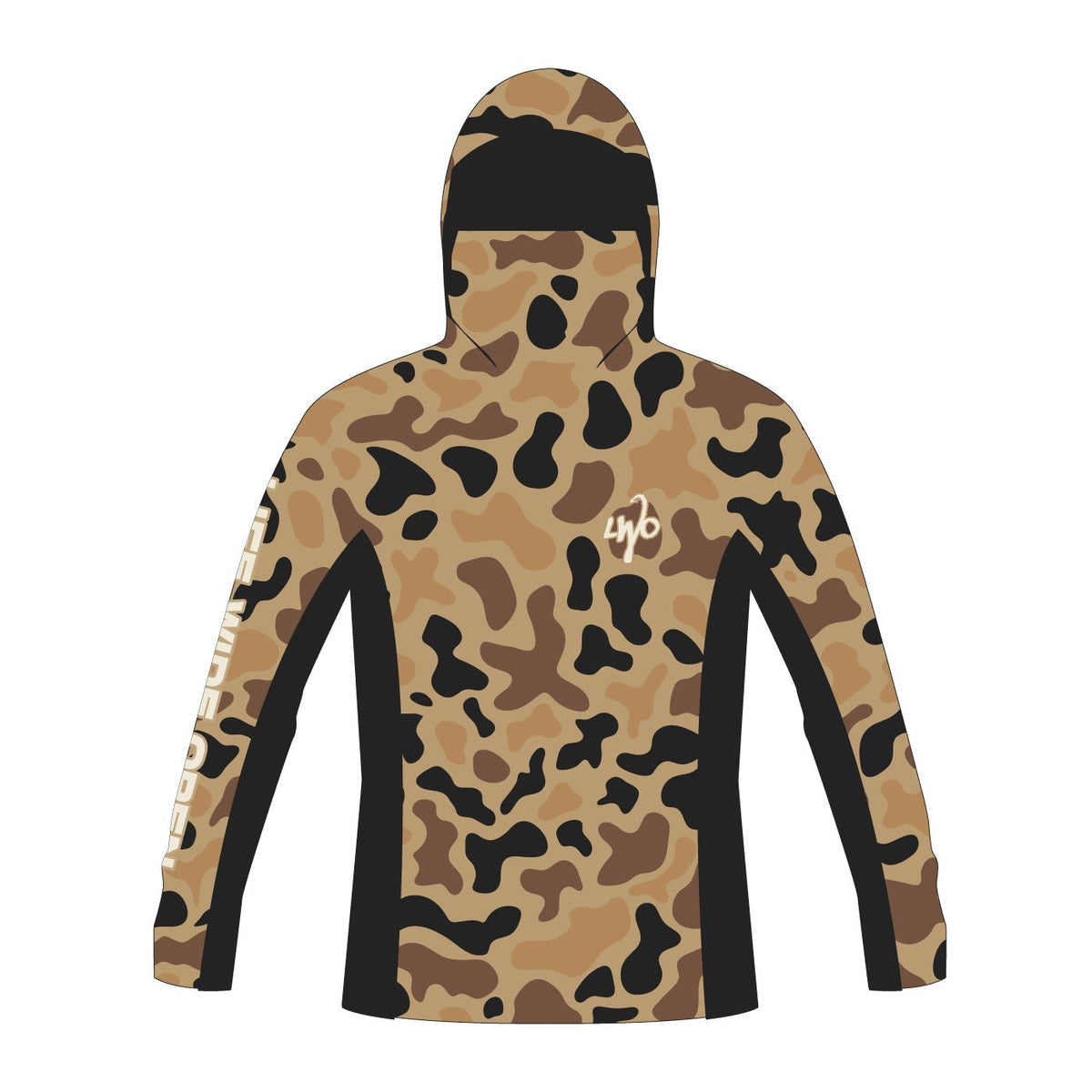 Duck Camo Lightweight Fishing Hoodie