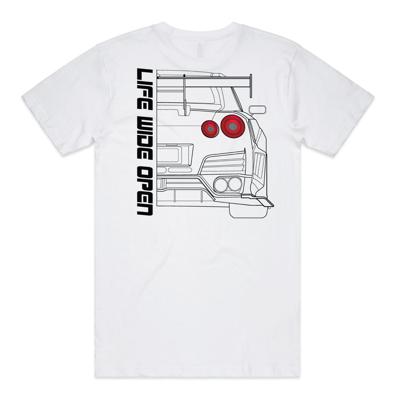 White GTR Tee