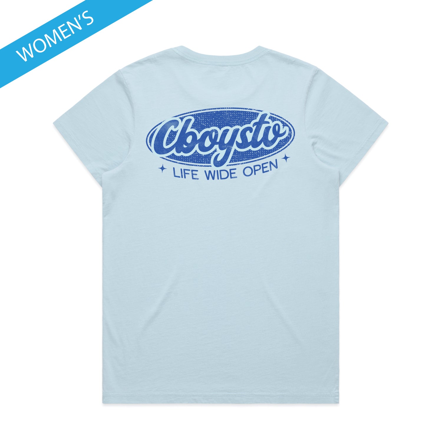 Women's Powder Blue Tee