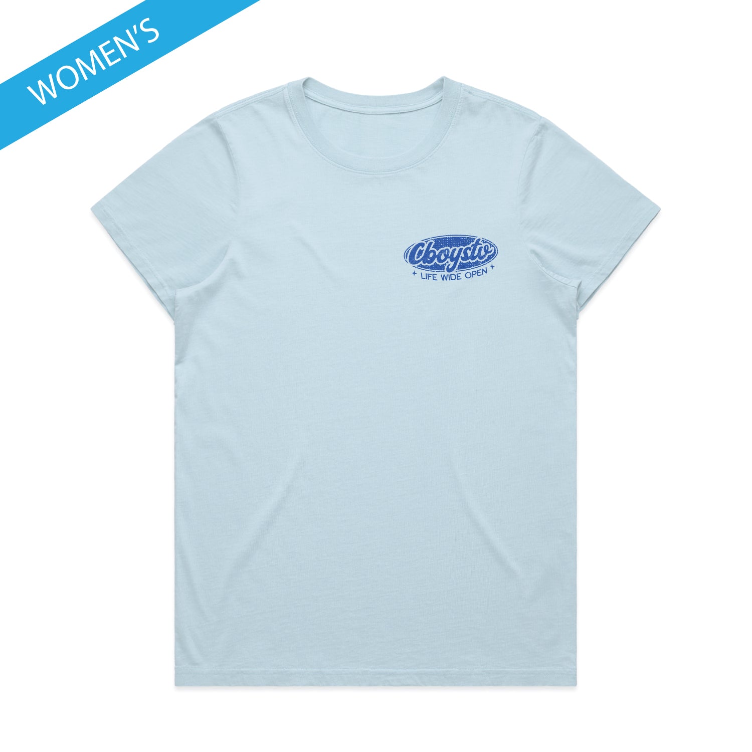 Women's Powder Blue Tee