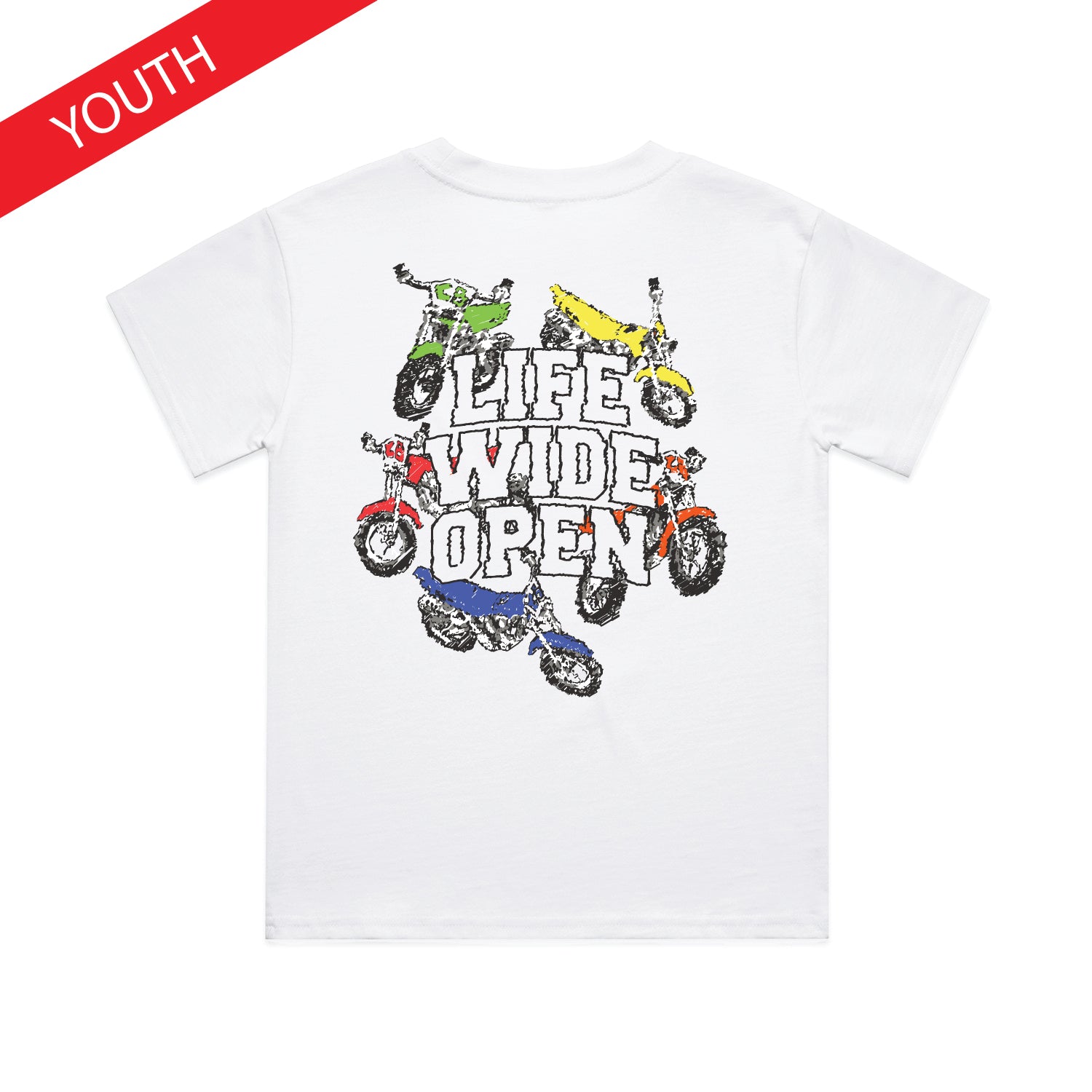 YOUTH LWO Bikes Tee