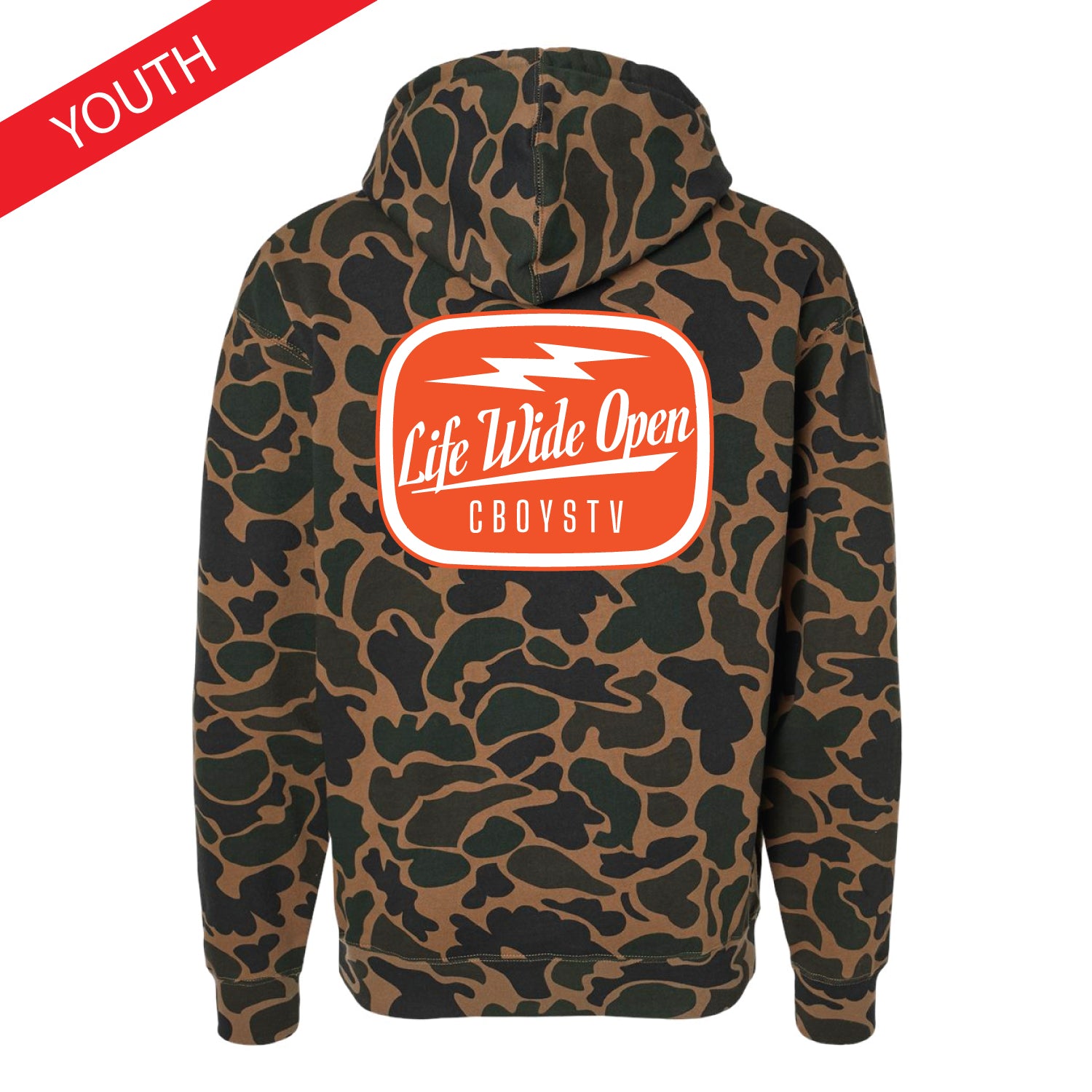 YOUTH Duck Camo Milwaukee Hoodie