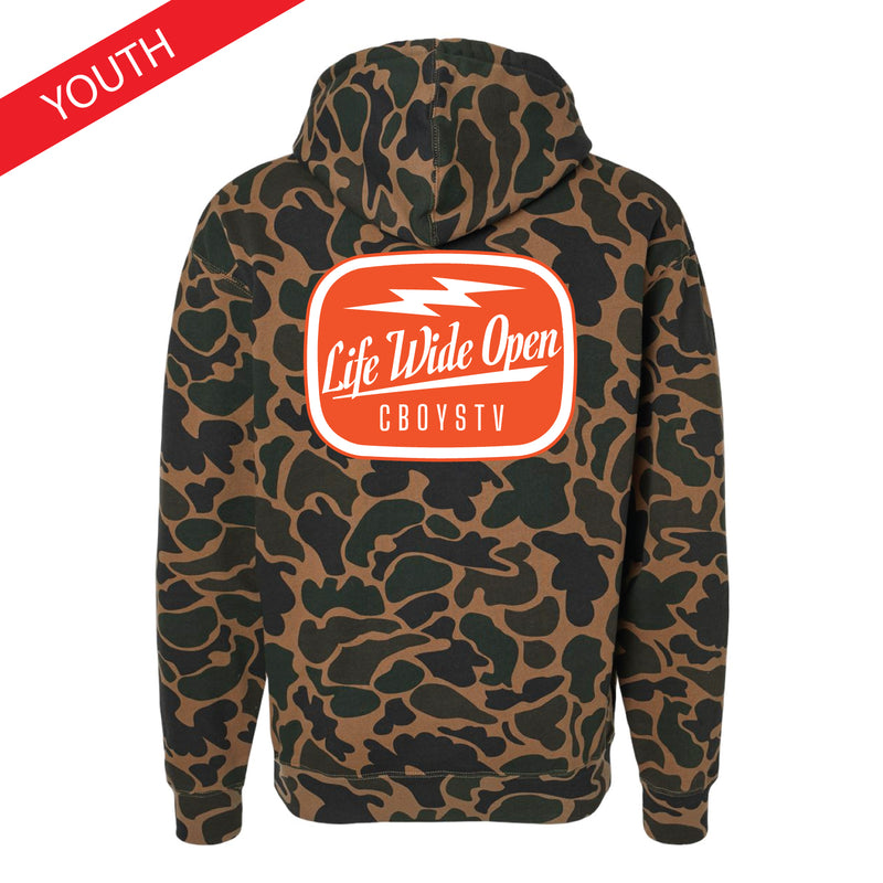 YOUTH Duck Camo LWO Hoodie