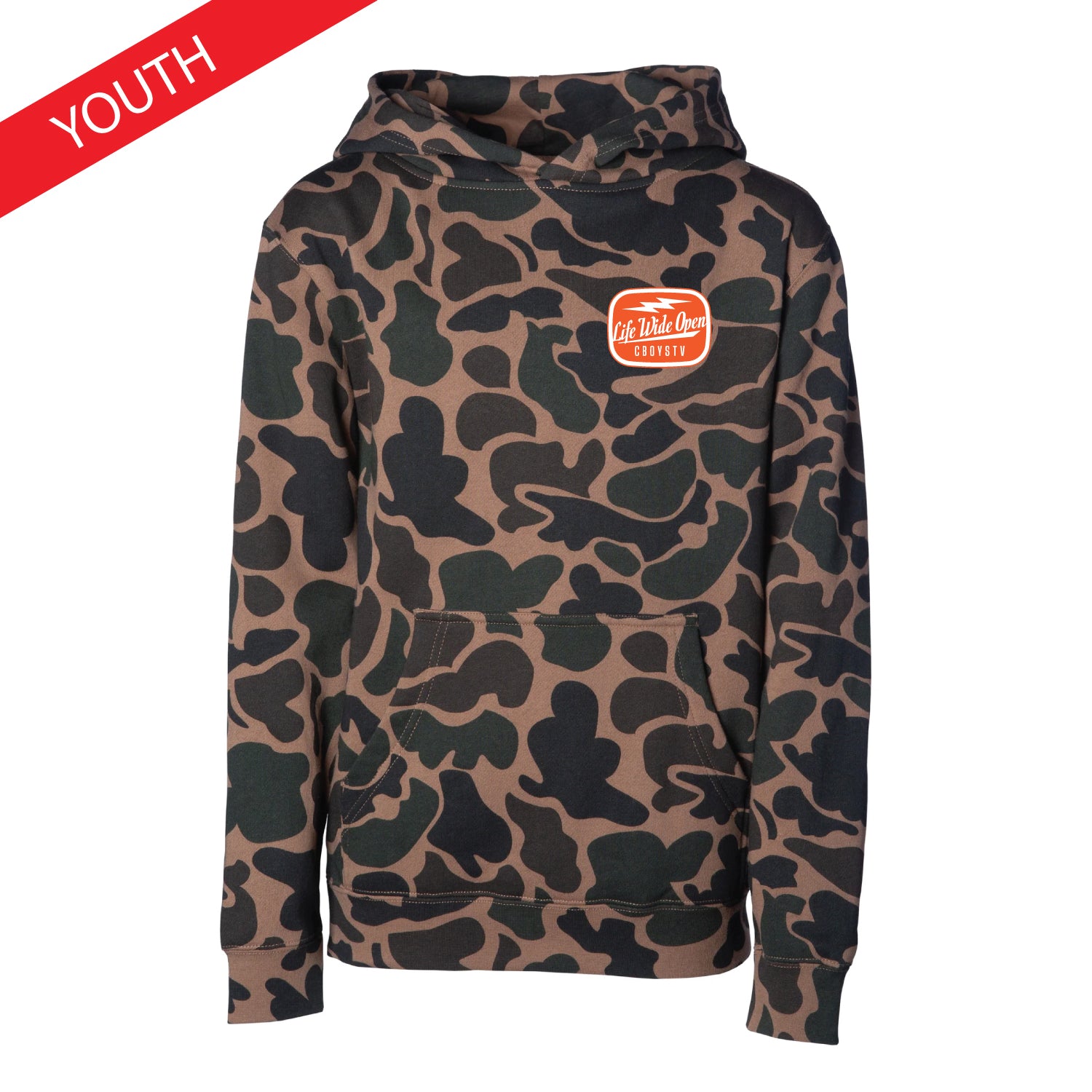 YOUTH Duck Camo Milwaukee Hoodie