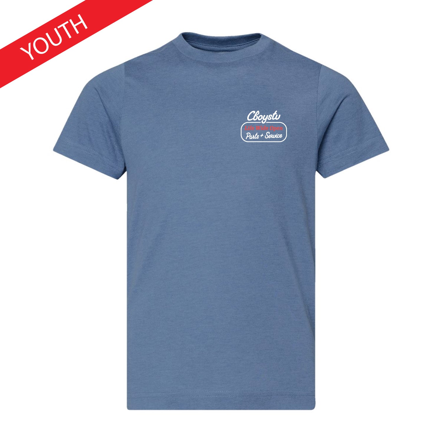 YOUTH Parts & Service Tee