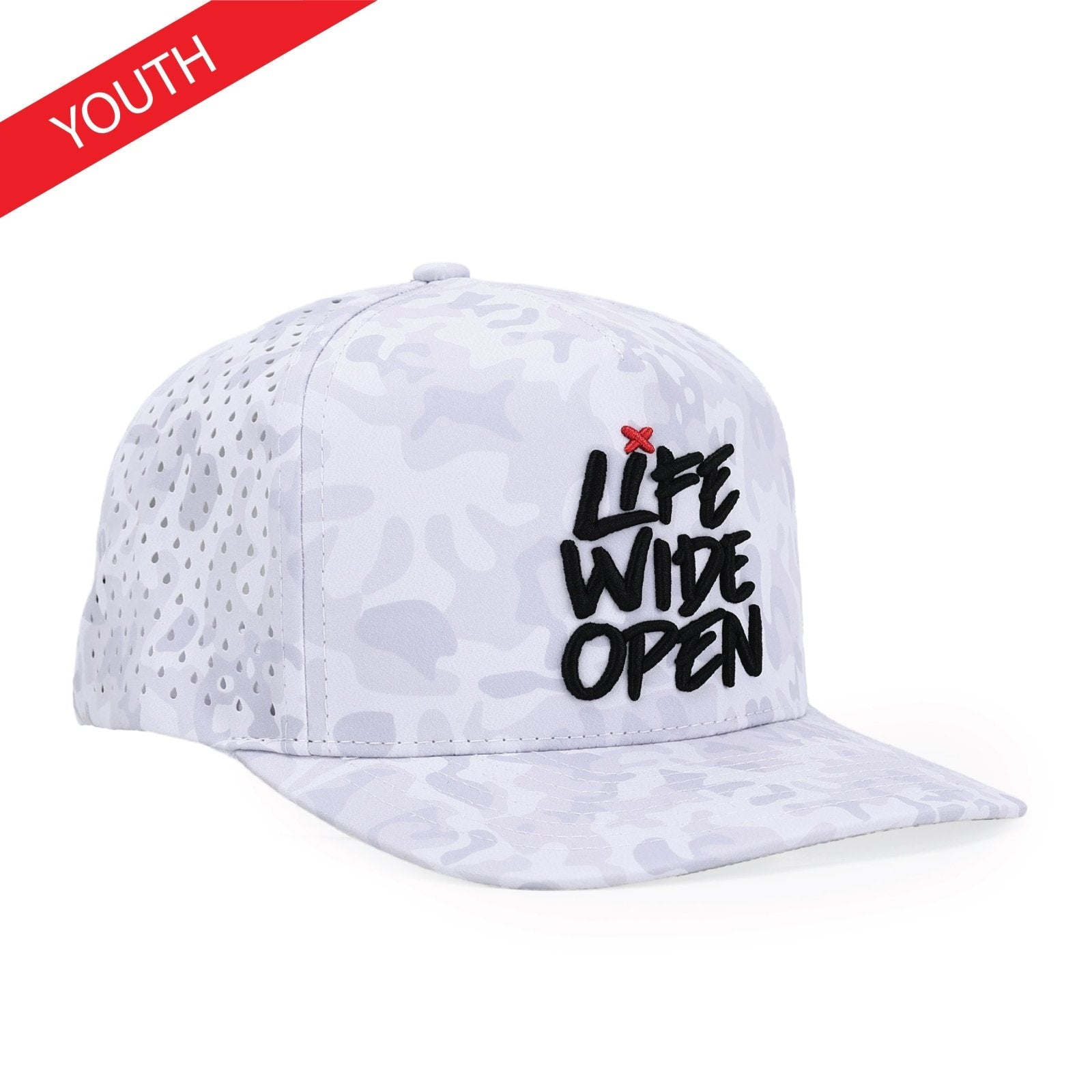 YOUTH White Camo LWO Hat